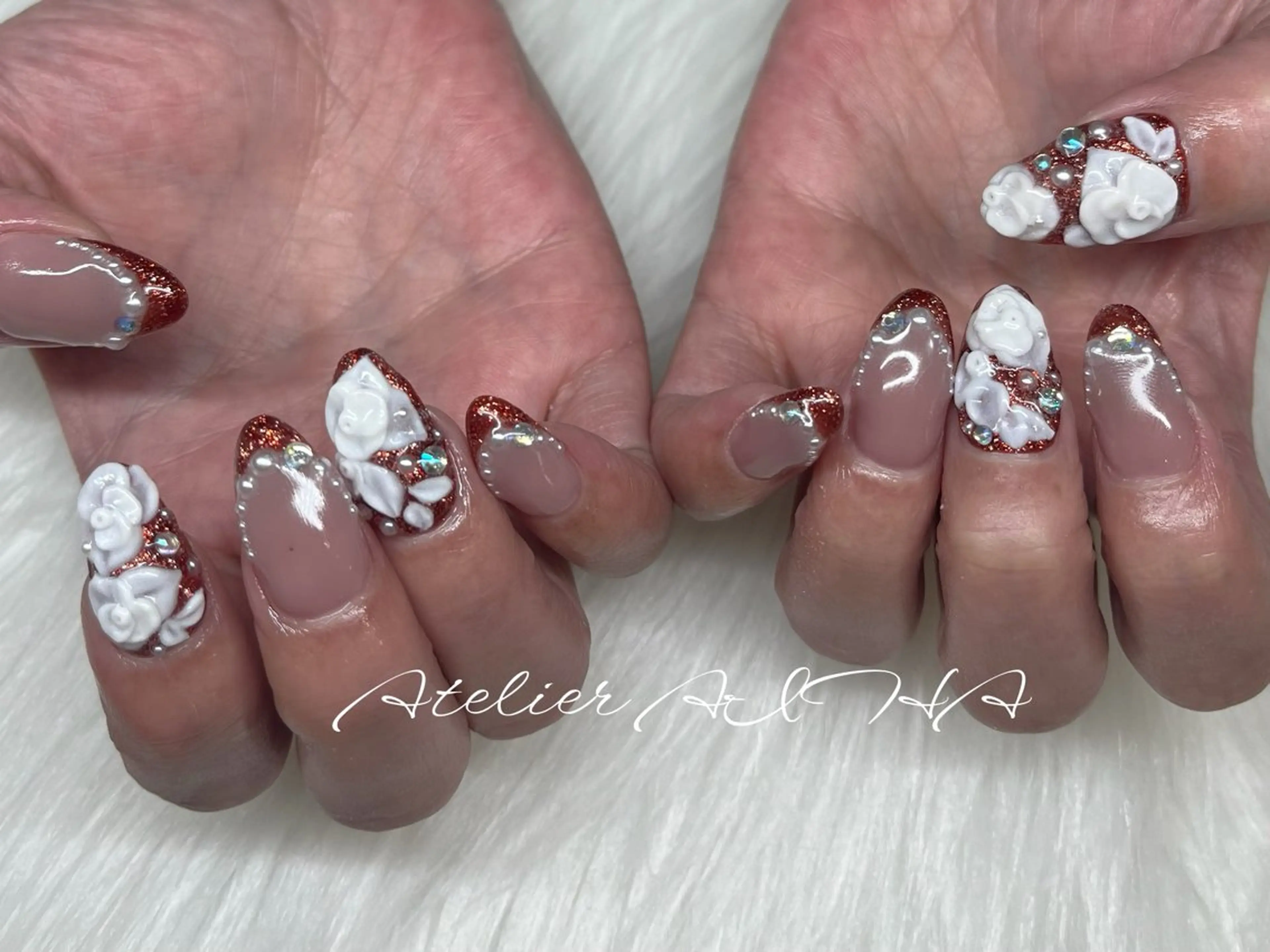 セミロング アトリエAIHA★ フィルイン推奨サロンのネイルデザイン