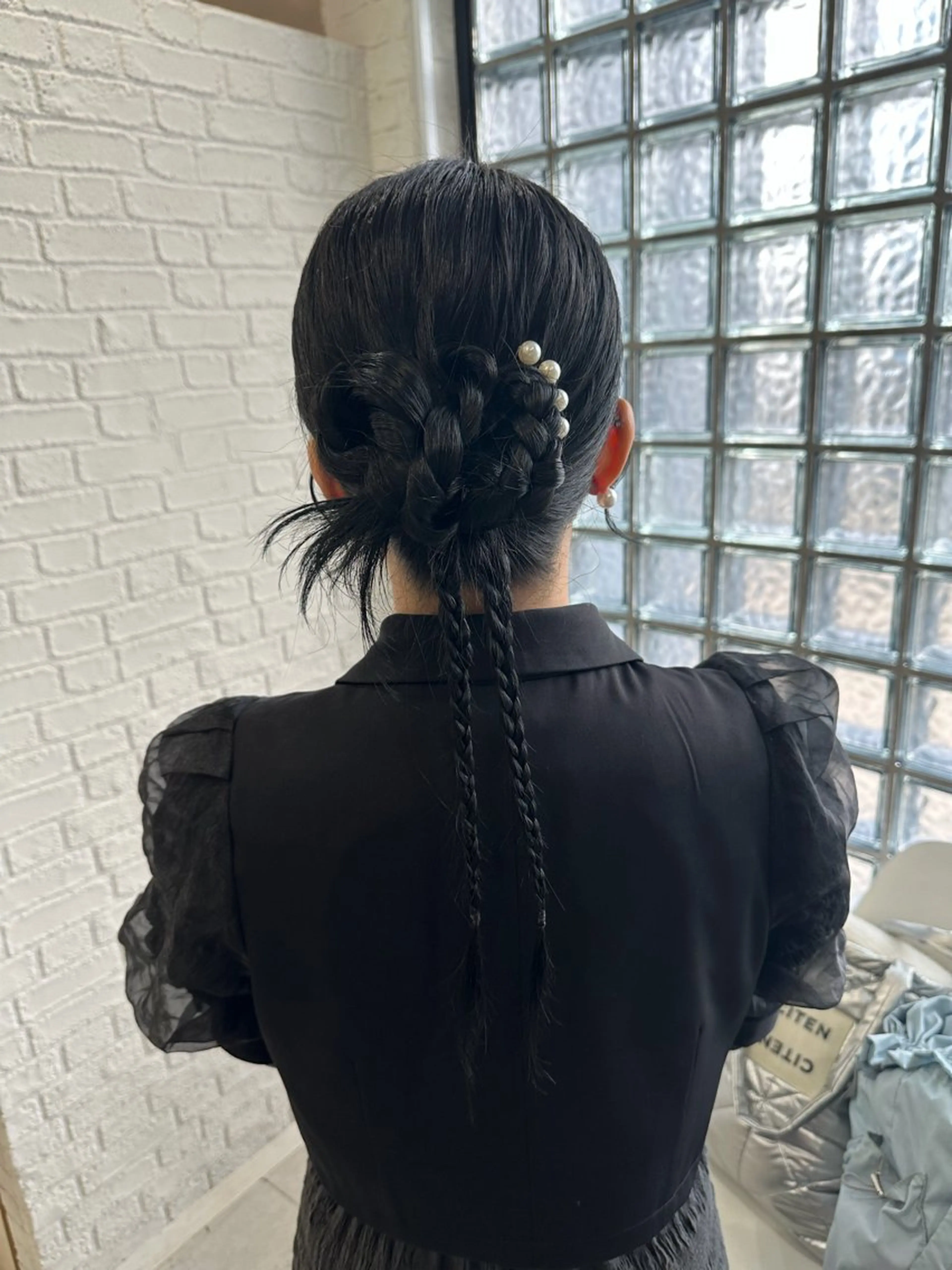 ヘアセットの写真