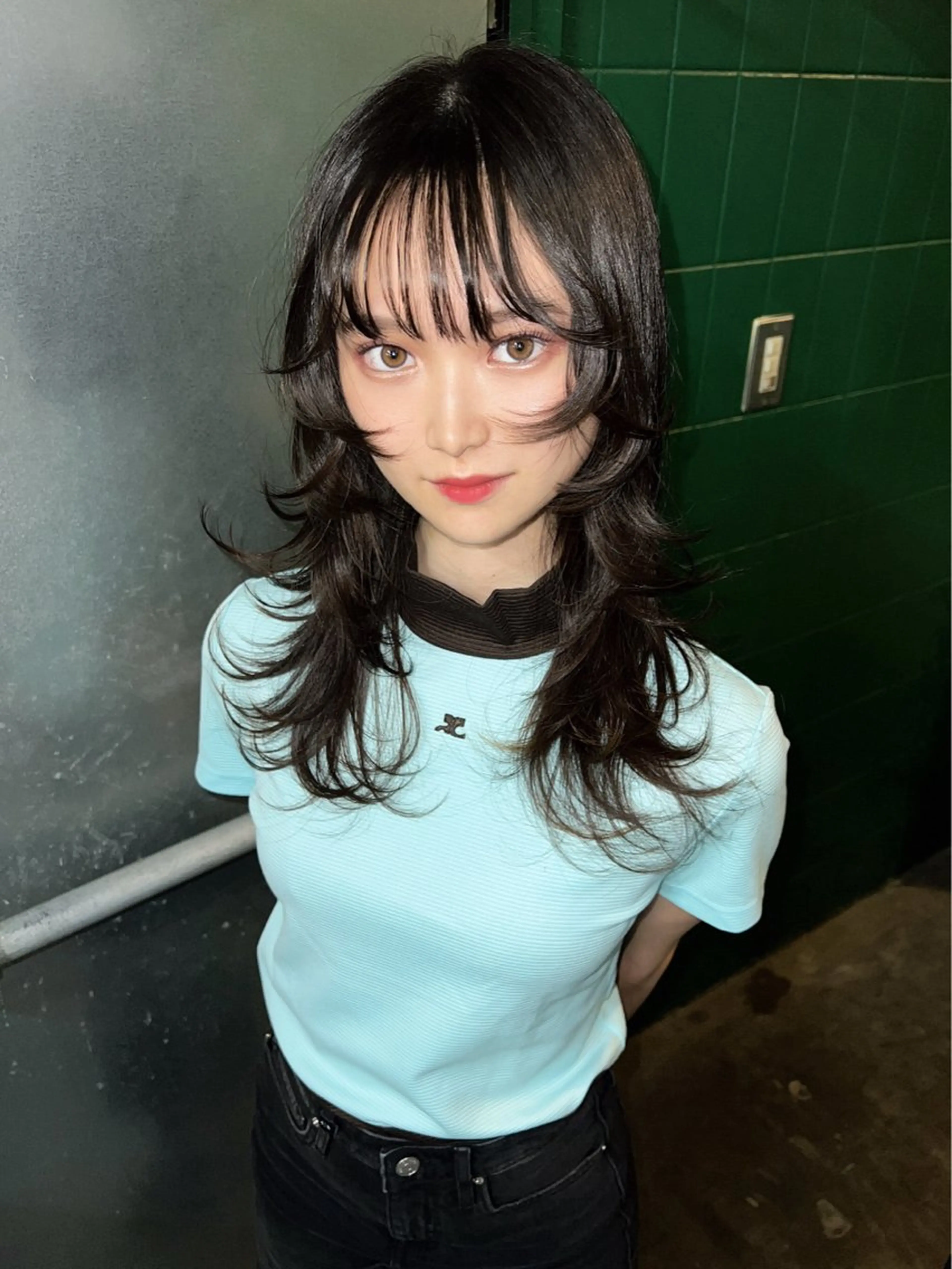 ロング カット ヘアカラー 【ロングウルフカット 姫カット】伊藤裕哉のヘアスタイル