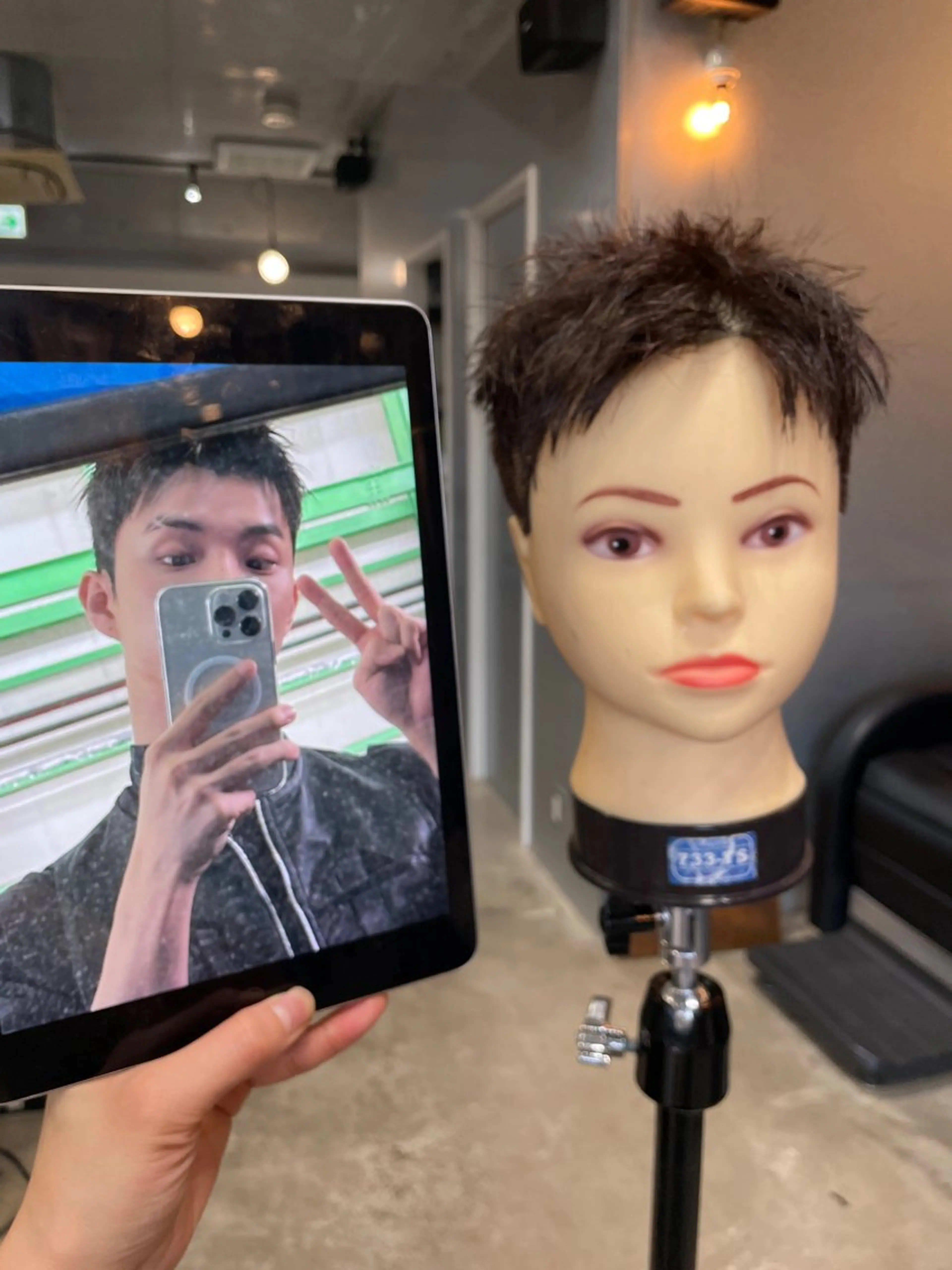 韓国アイドル再現短髪カット✂️オタクの私だからこそカッコよく切れます、是非一度お任せください‼️メンズカット/メンズヘアの写真