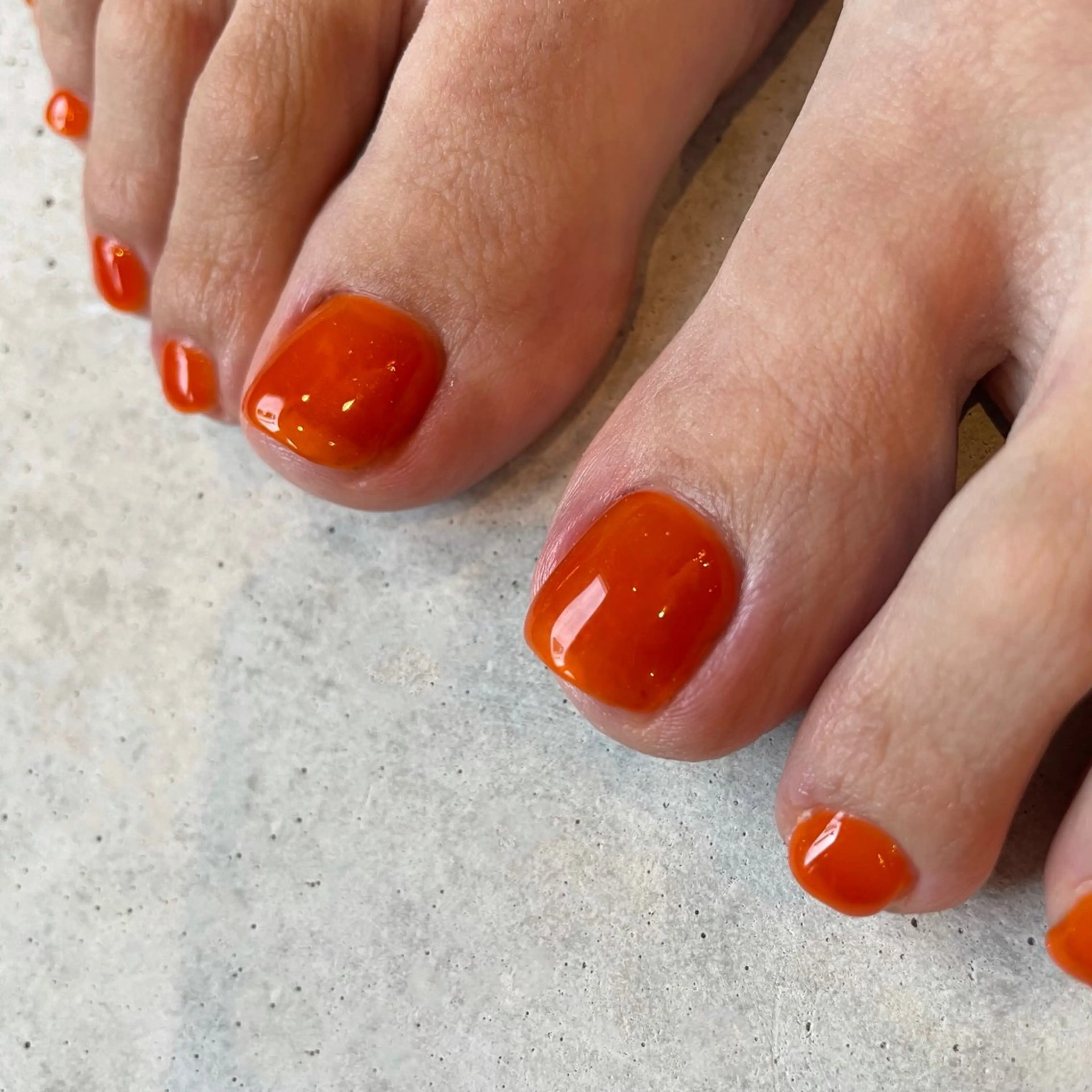 【オフ無しフット】ワンカラーの写真