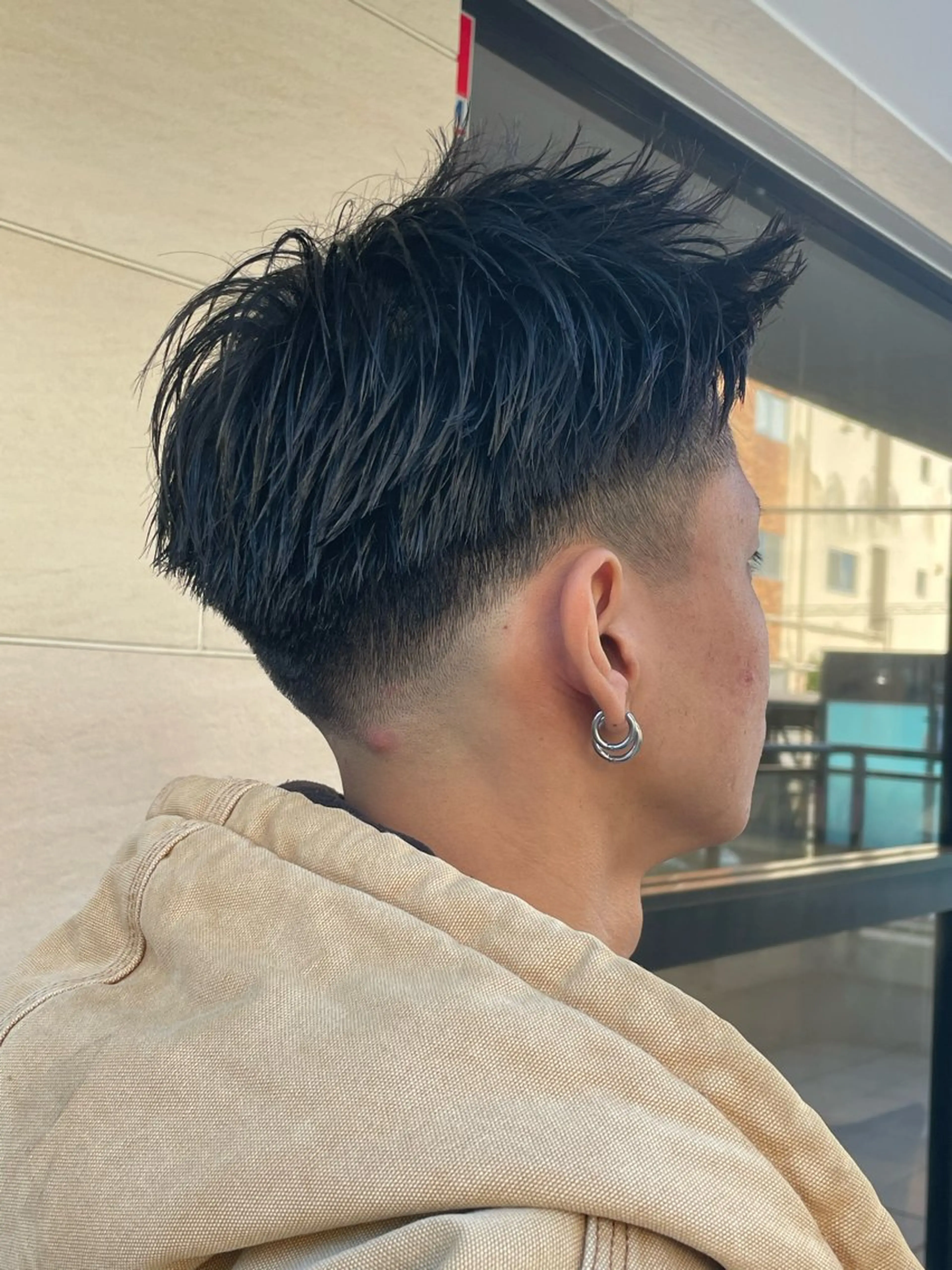 メンズ フェードカット スキンフェード カット 辻野 光希のヘアスタイル