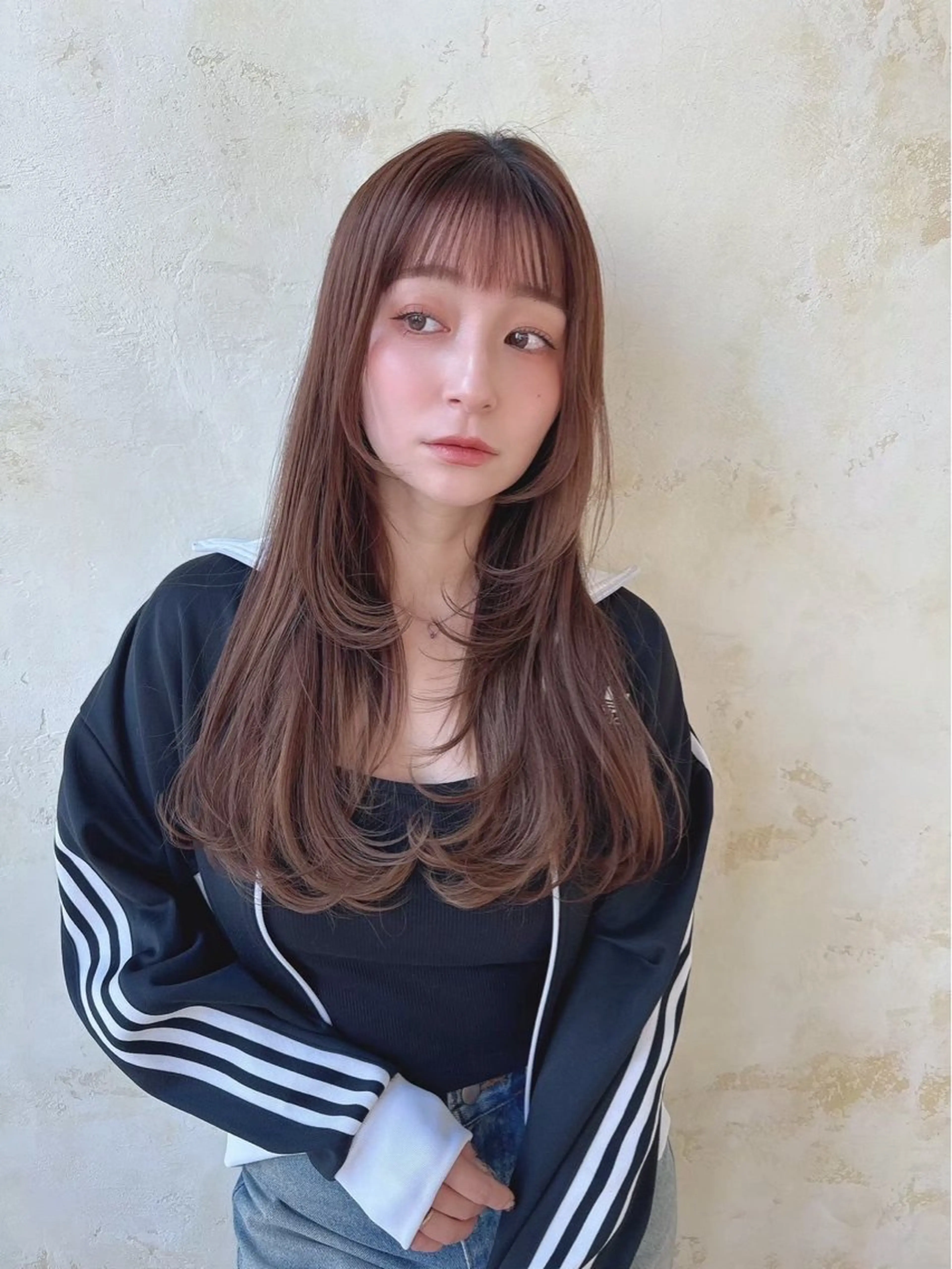 ロング カラー ヘアアレンジ レイヤーカット/髪質 /艶髪/わかな🌻のヘアスタイル