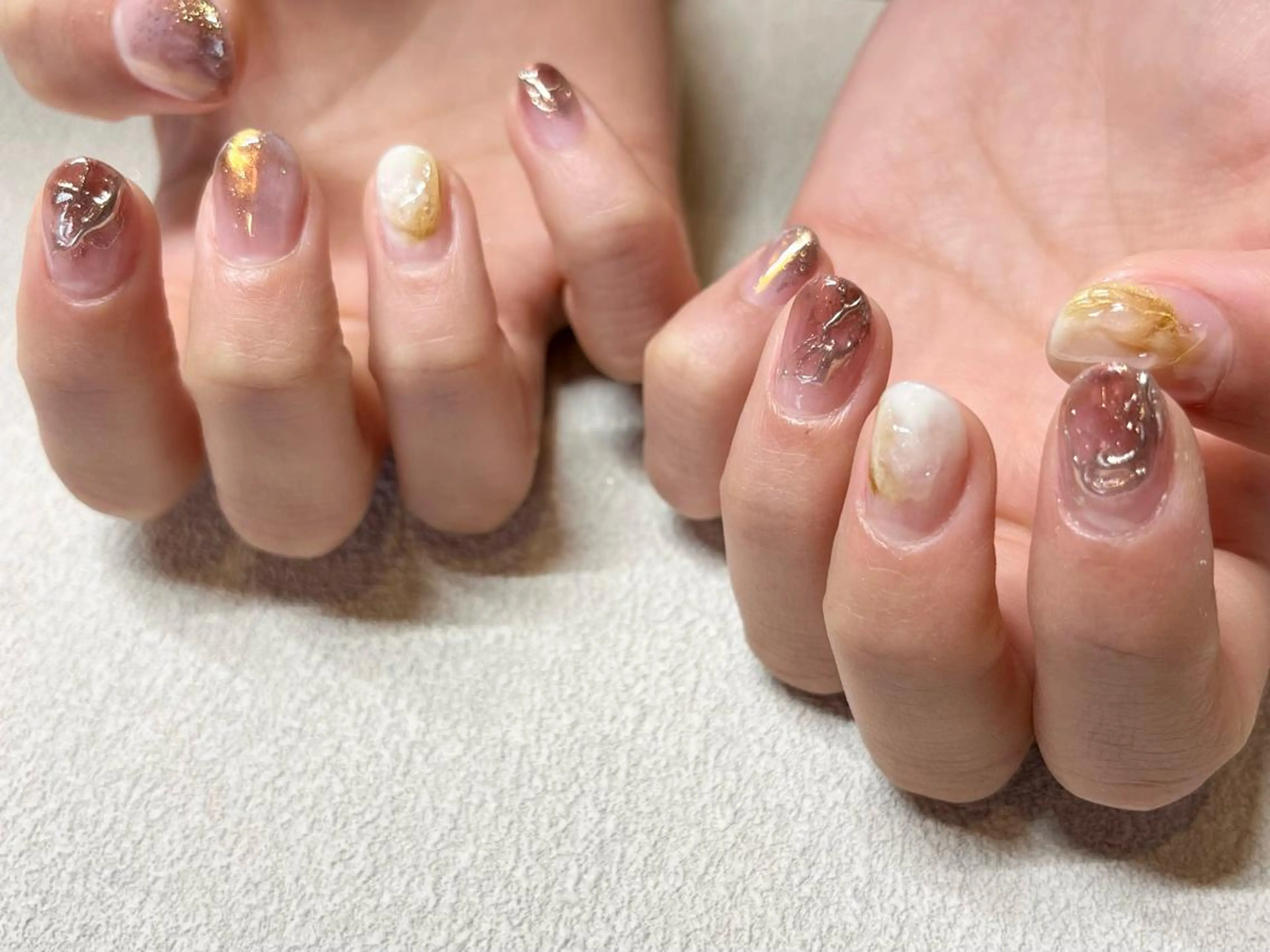 ネイル ハンドネイル 小河 仁美のネイルデザイン