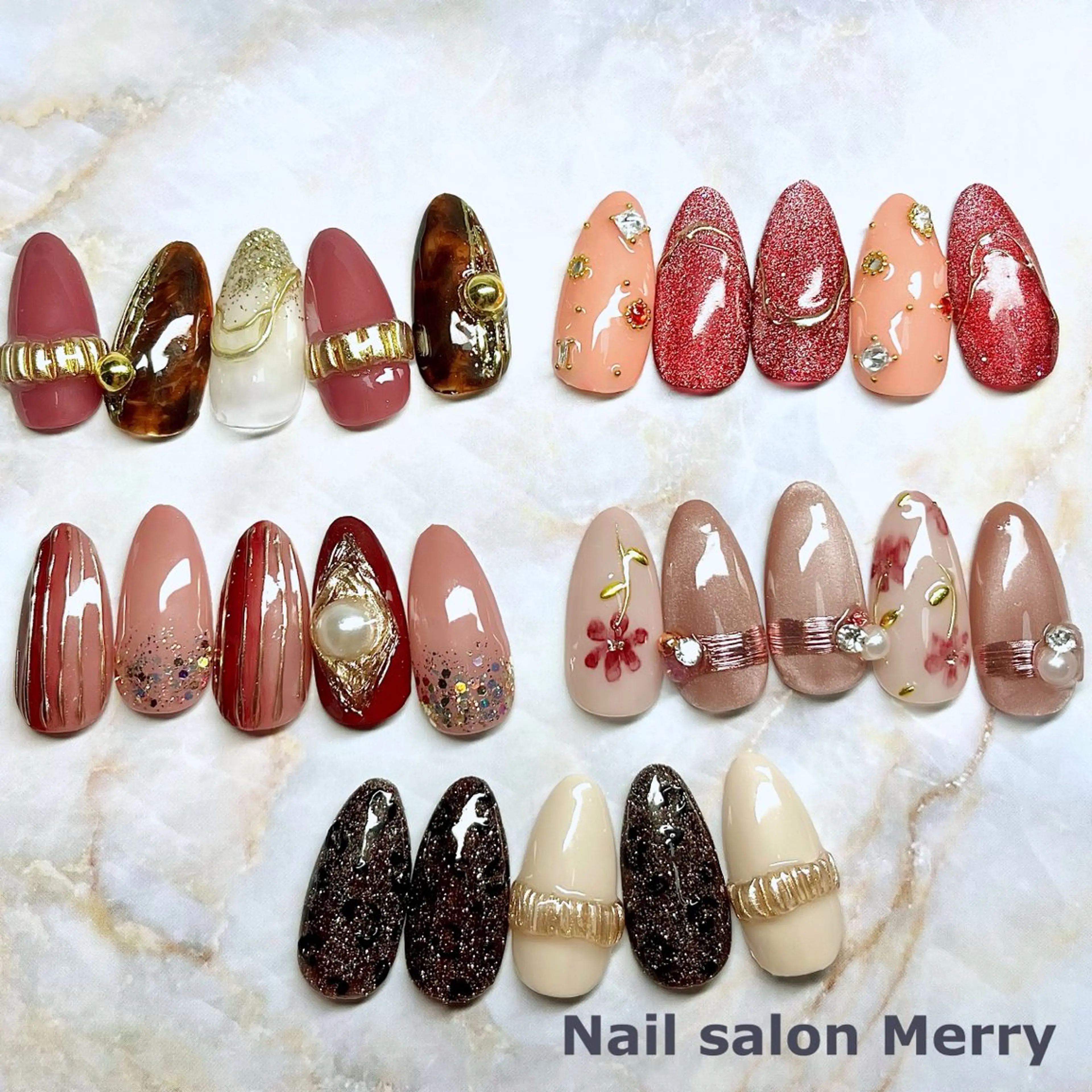 ネイル Nail salon Merryのネイルデザイン