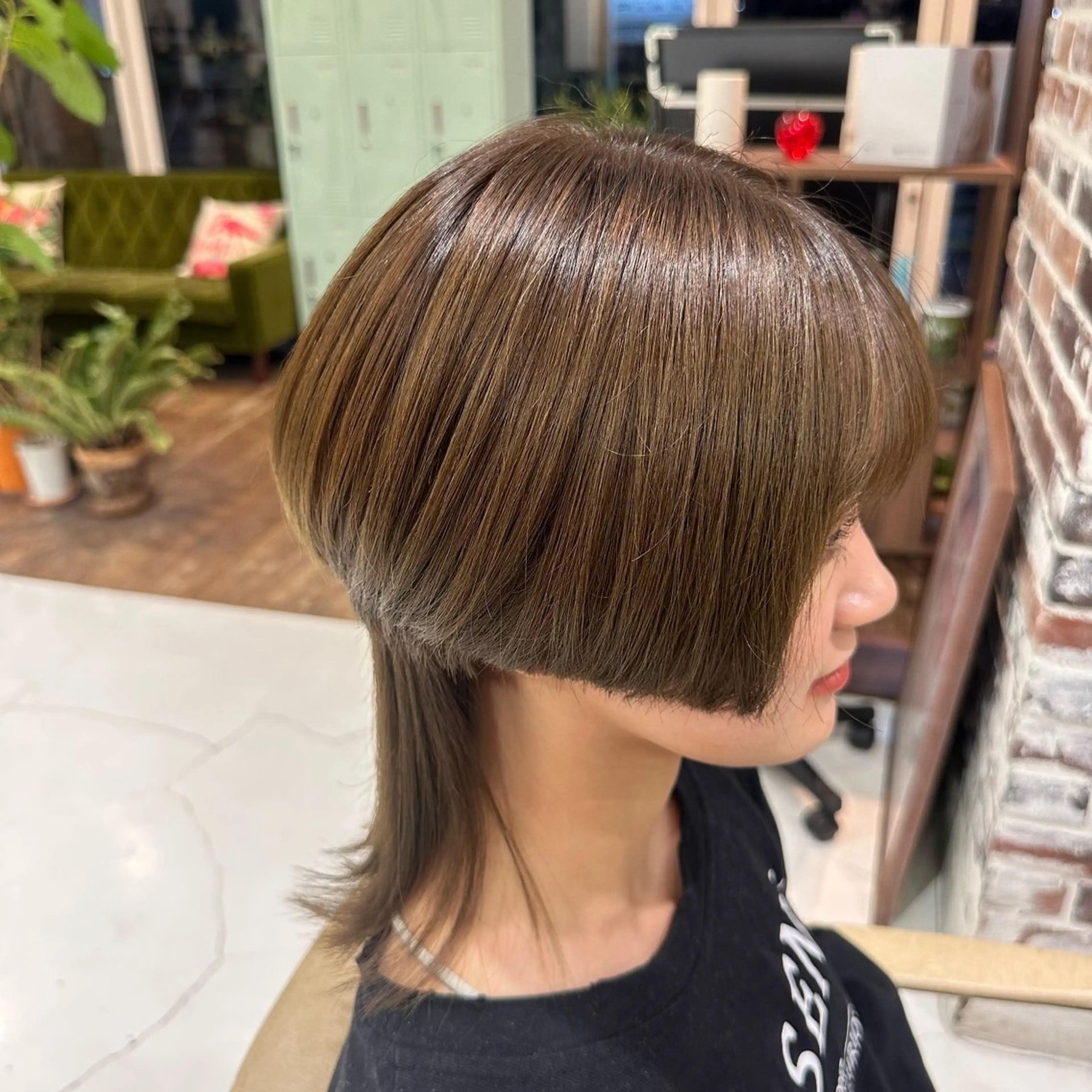 ショート カラー ヘアアレンジ 森田 美帆のヘアスタイル