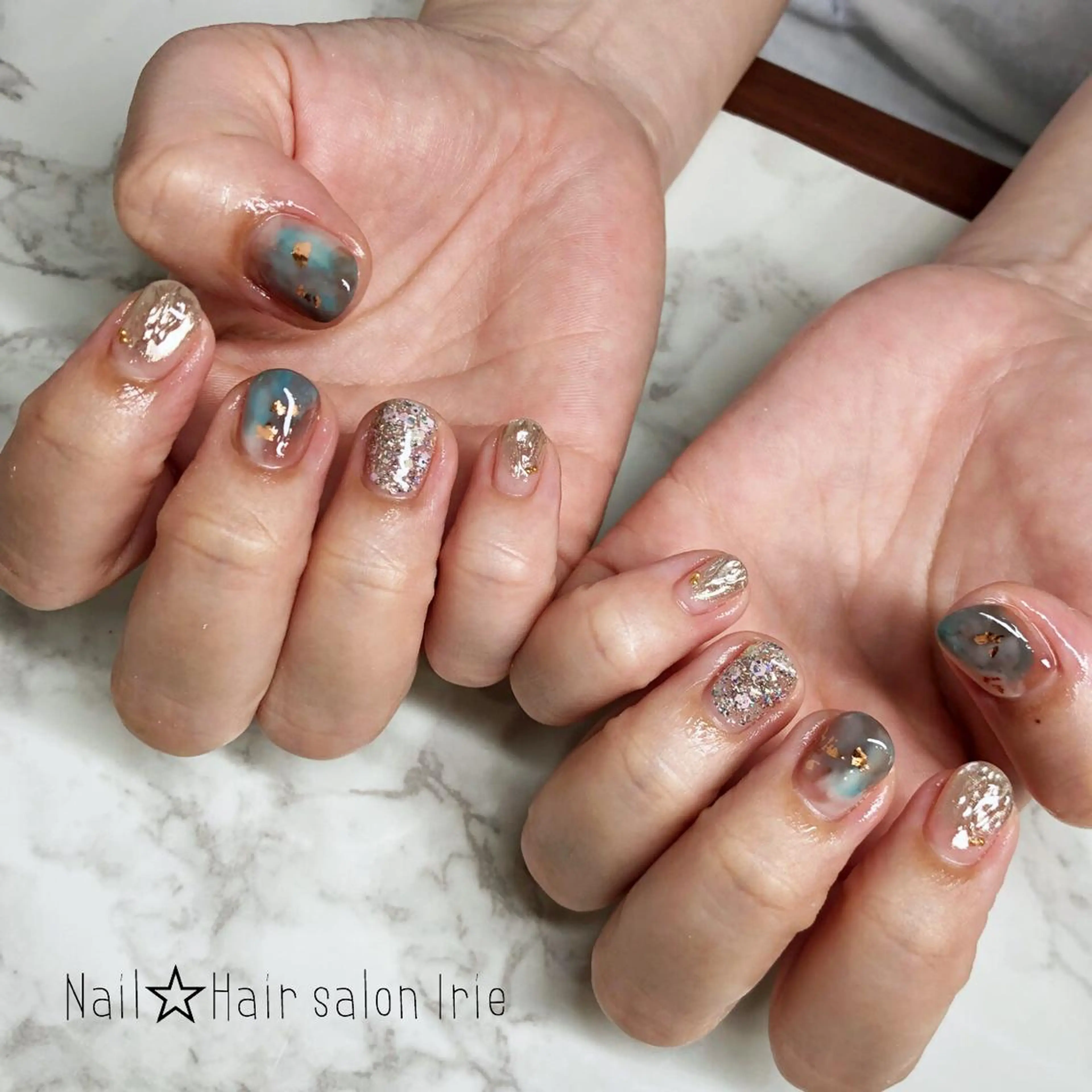 ネイル Hair salon Irie所属・與儀 知佳のネイルデザイン