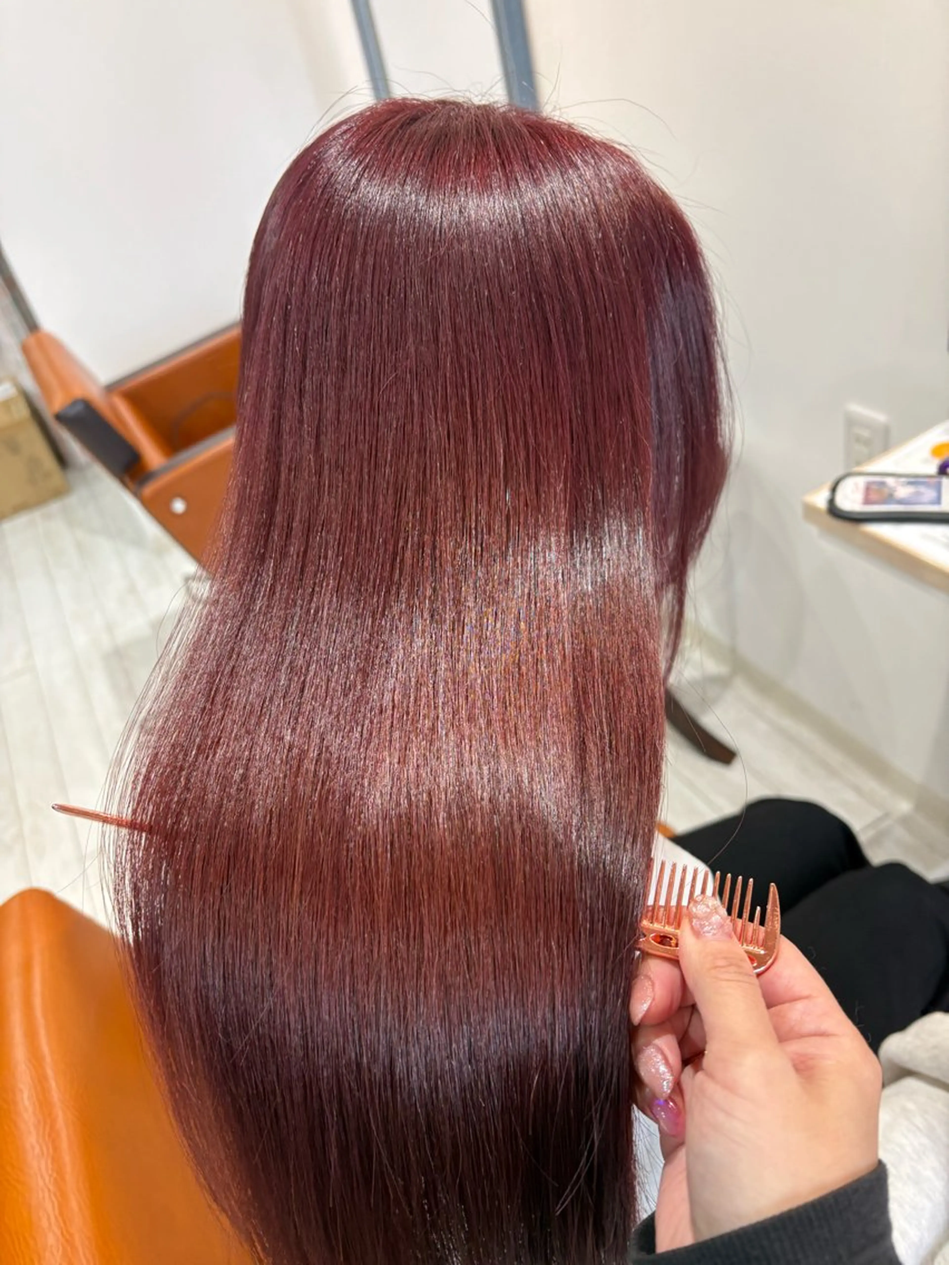 ロング カット ヘアカラー トリートメント ✨️💎山口 真依💎✨️のヘアスタイル