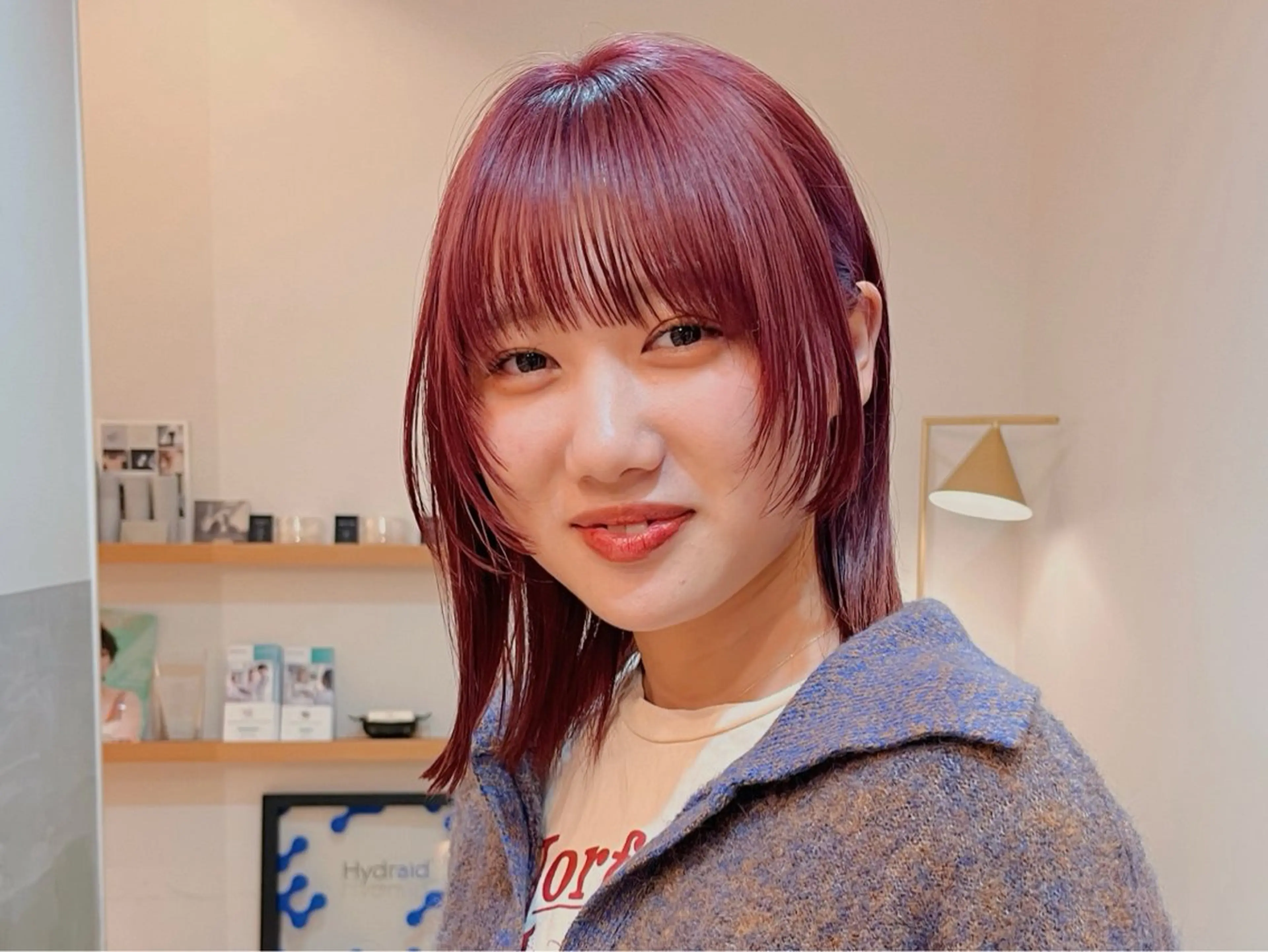 ミディアム ヘアカラー トリートメント 🐢ダブルカラー🐢 透明感/このかのヘアスタイル