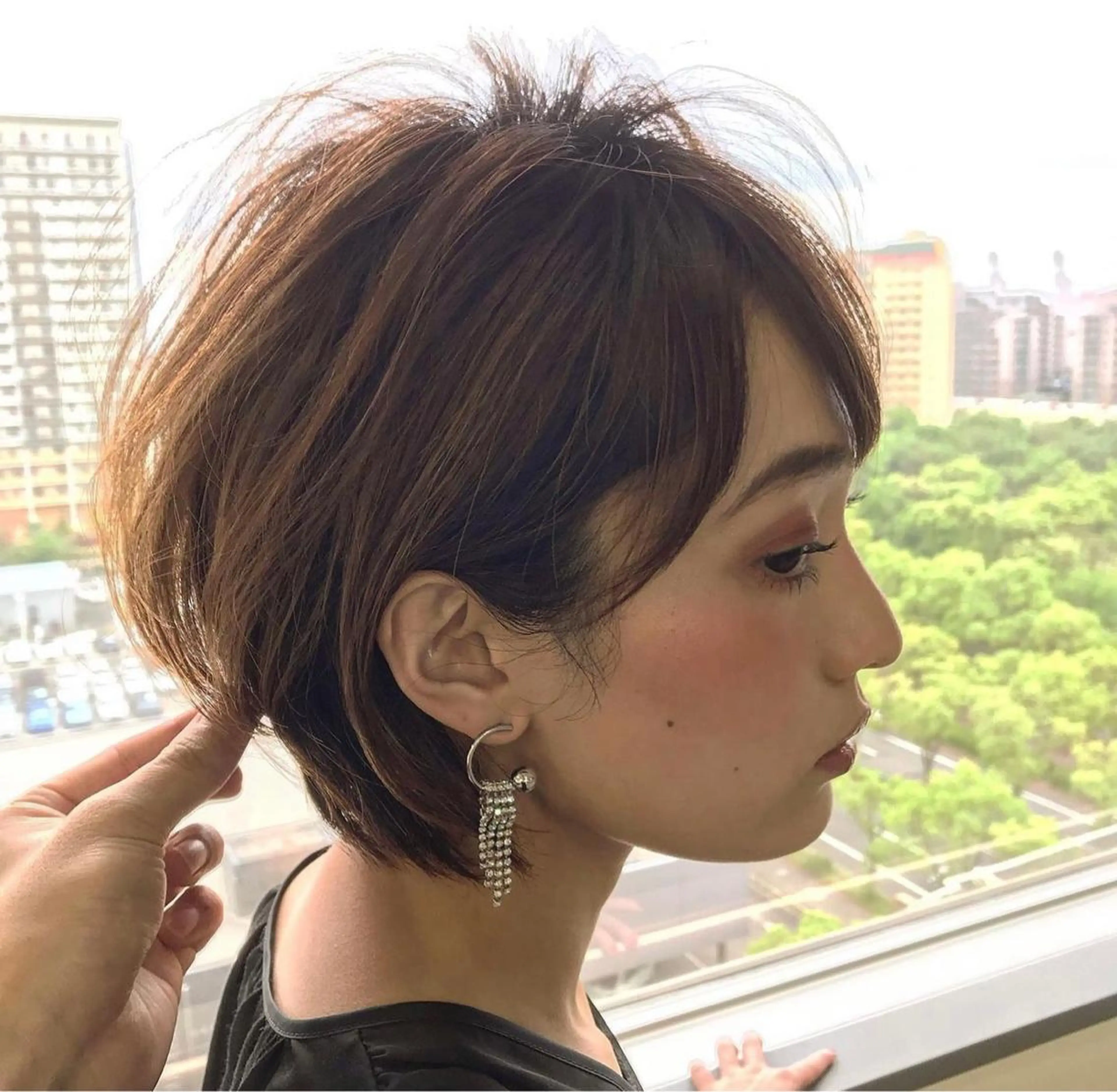 ショート 心斎橋なんば 大野竜輝のヘアスタイル