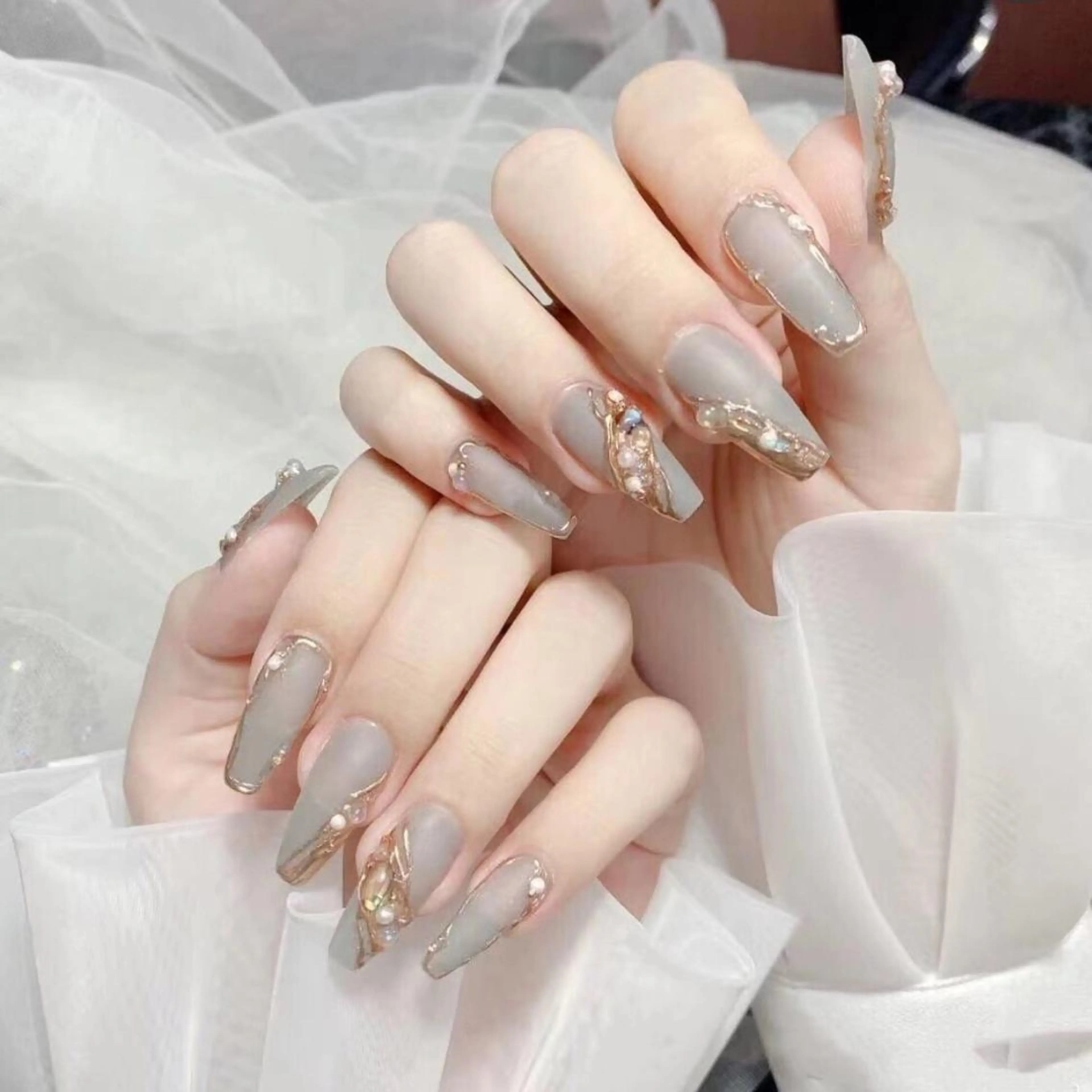 ネイル マットネイル Vanilla nail salonのネイルデザイン