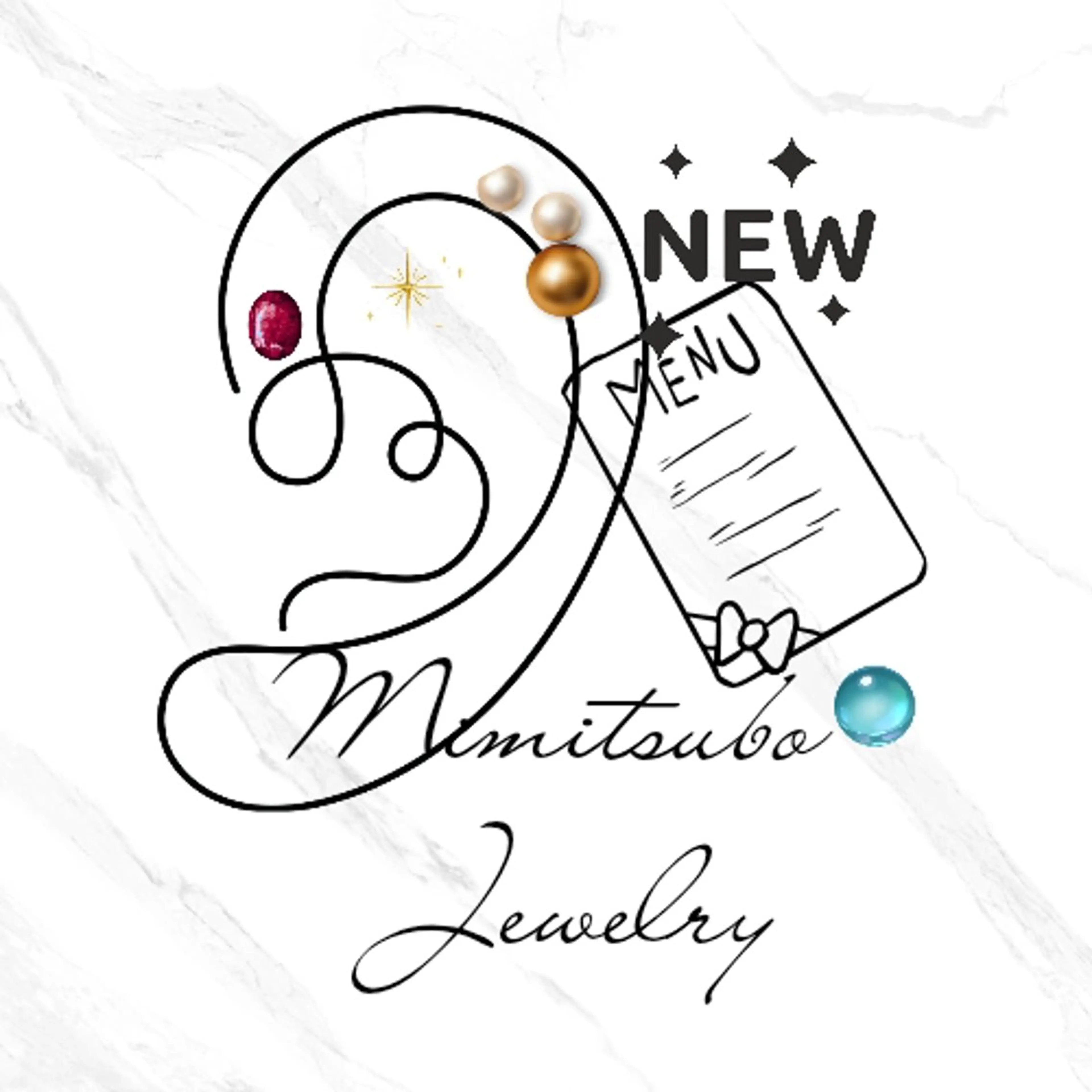 【ミニモ限定】耳つぼジュエリー(両耳12parts)ツボ押し・揉みほぐしリラクゼーション付きの写真