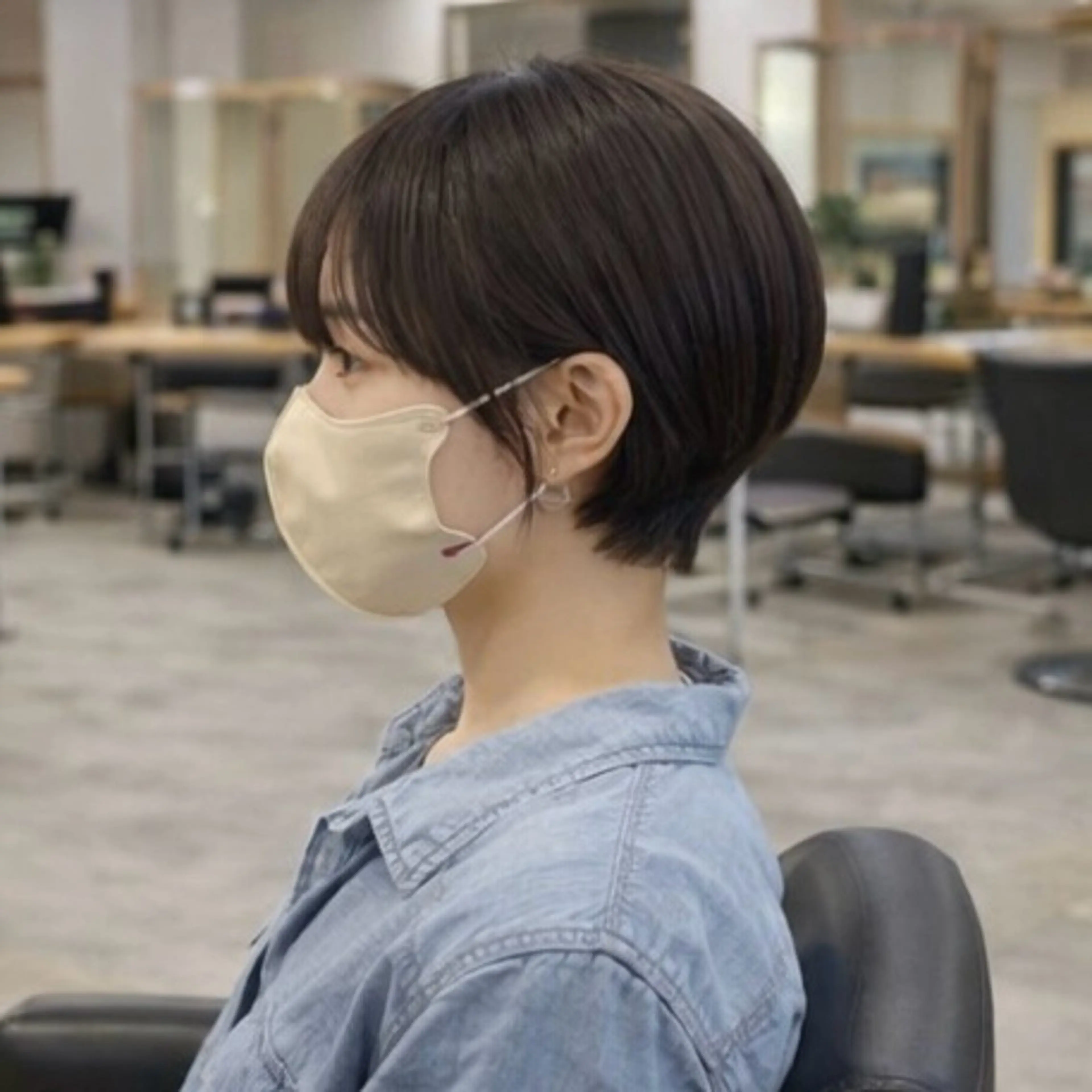 ショート 似合わせカット ショートヘア トリートメント manami/ ショート/メンズのヘアスタイル