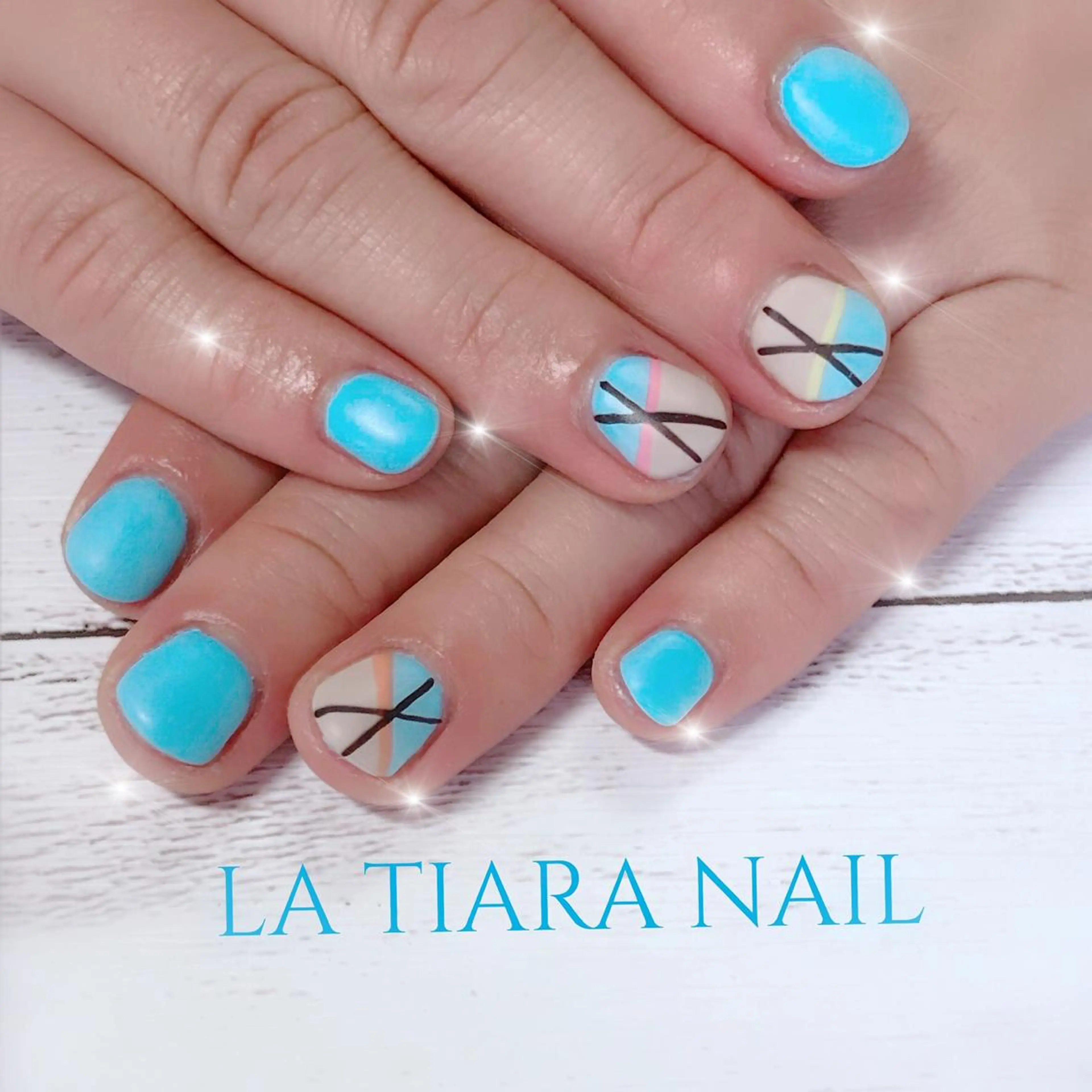 ネイル Blue bird  nailのネイルデザイン