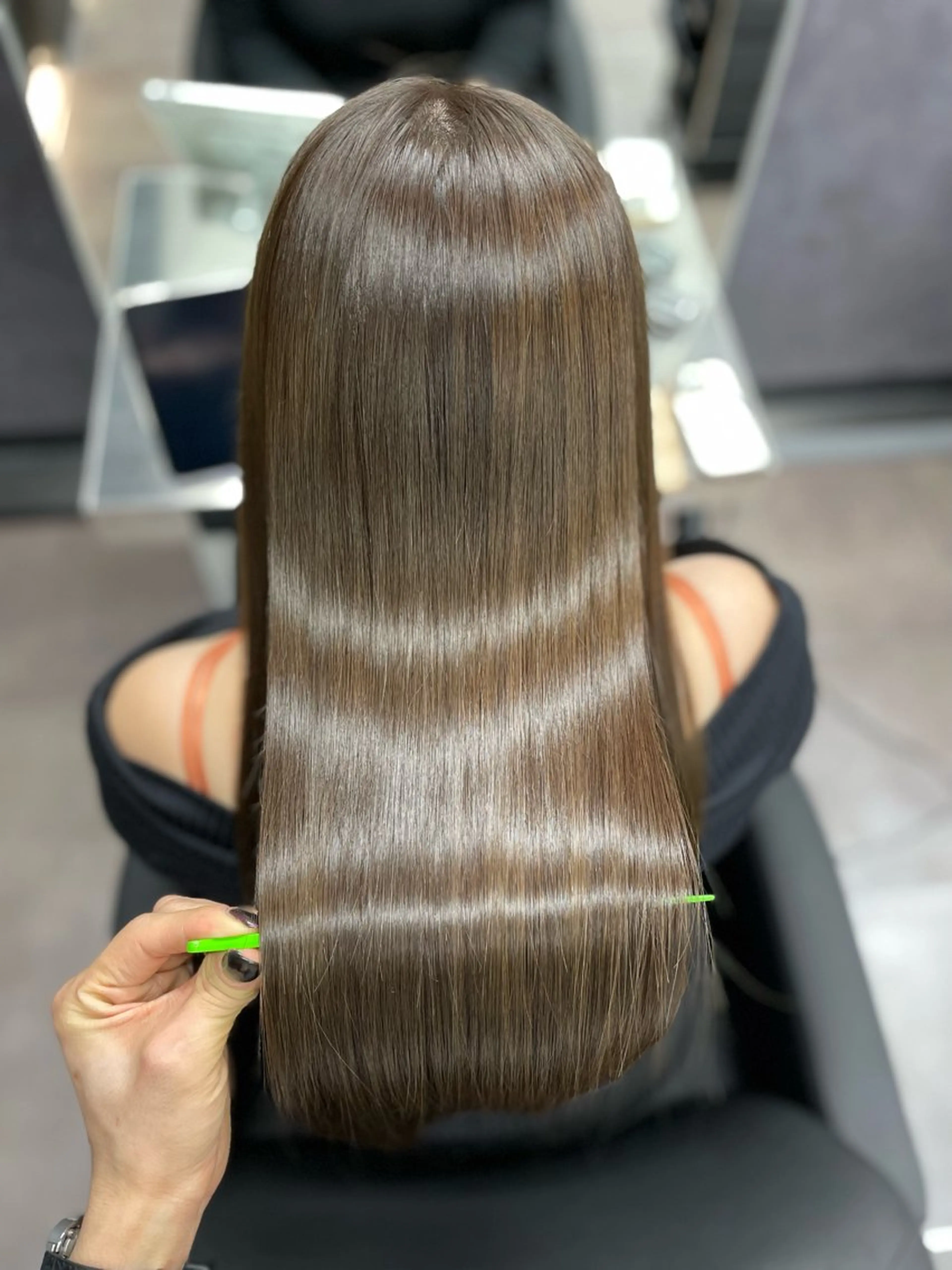 ロング カット ヘアカラー 縮毛矯正 トリートメント CYNTHIADUE 店長｜ IRISUのヘアスタイル