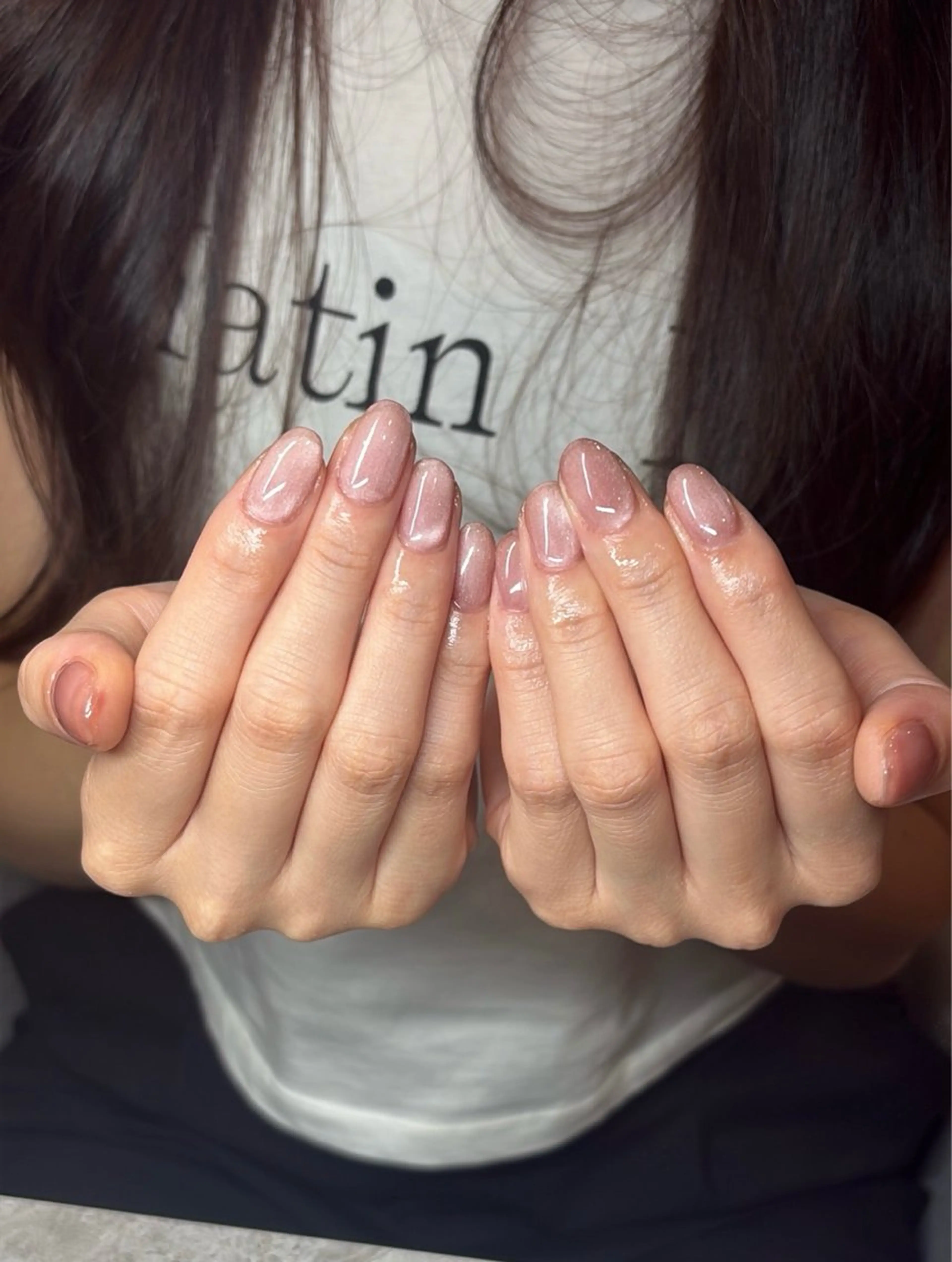 ネイル マグネットネイル ハンドネイル 【REVE】。*. cocoro⋆.*のネイルデザイン