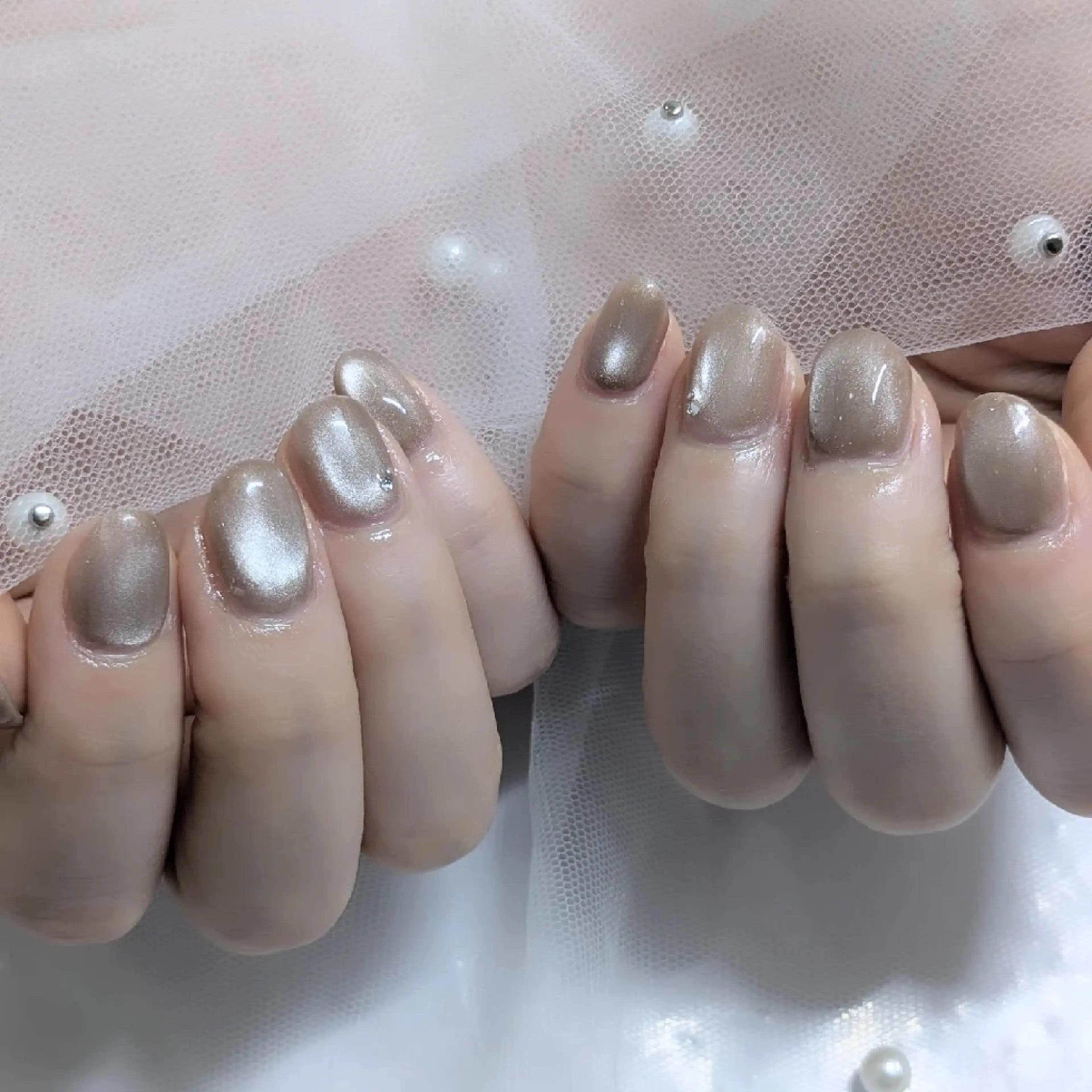 ネイル ハンドネイル Lily nail 船橋 yuki🍒のネイルデザイン