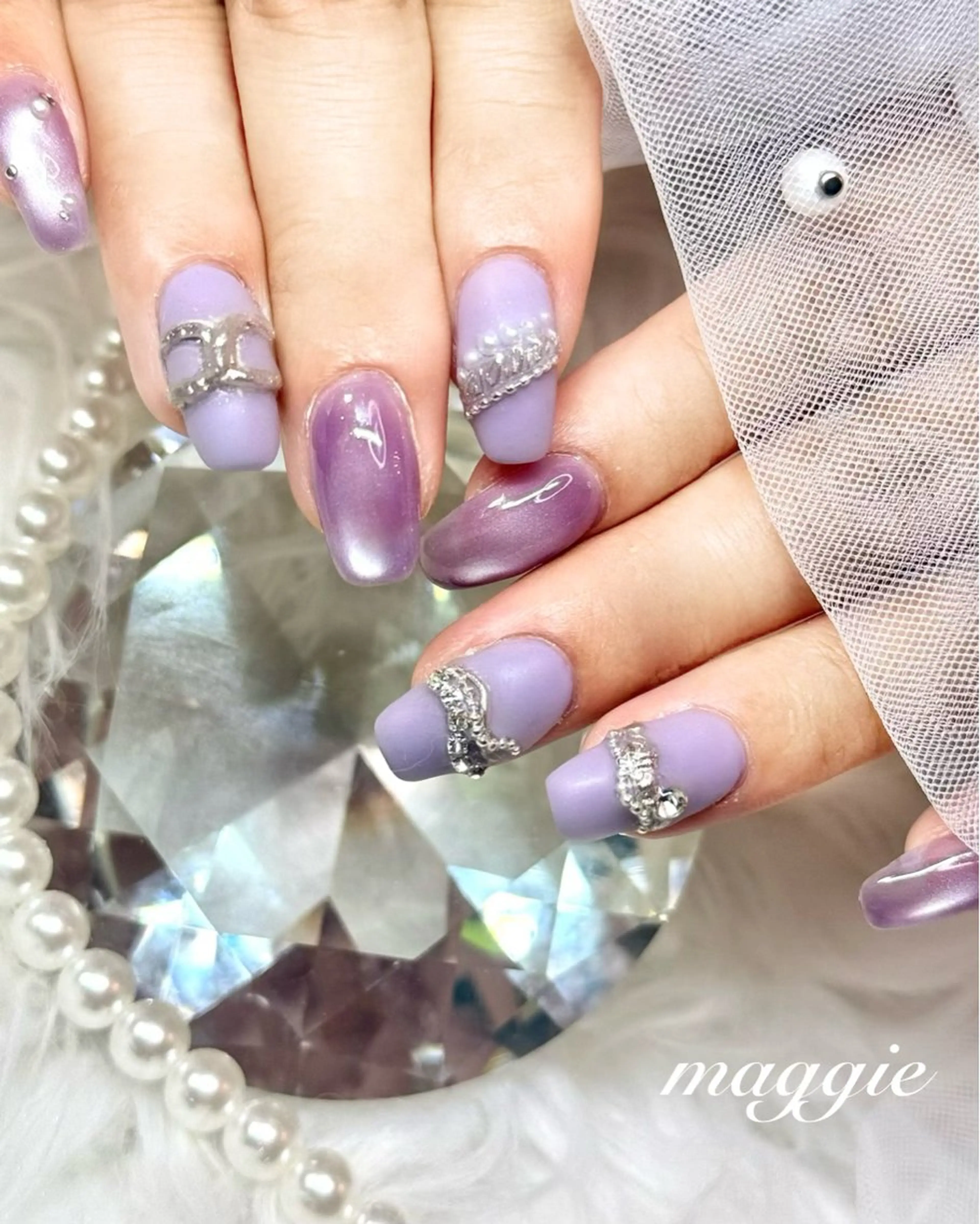 ネイル Maggie ✴︎Aliceのネイルデザイン