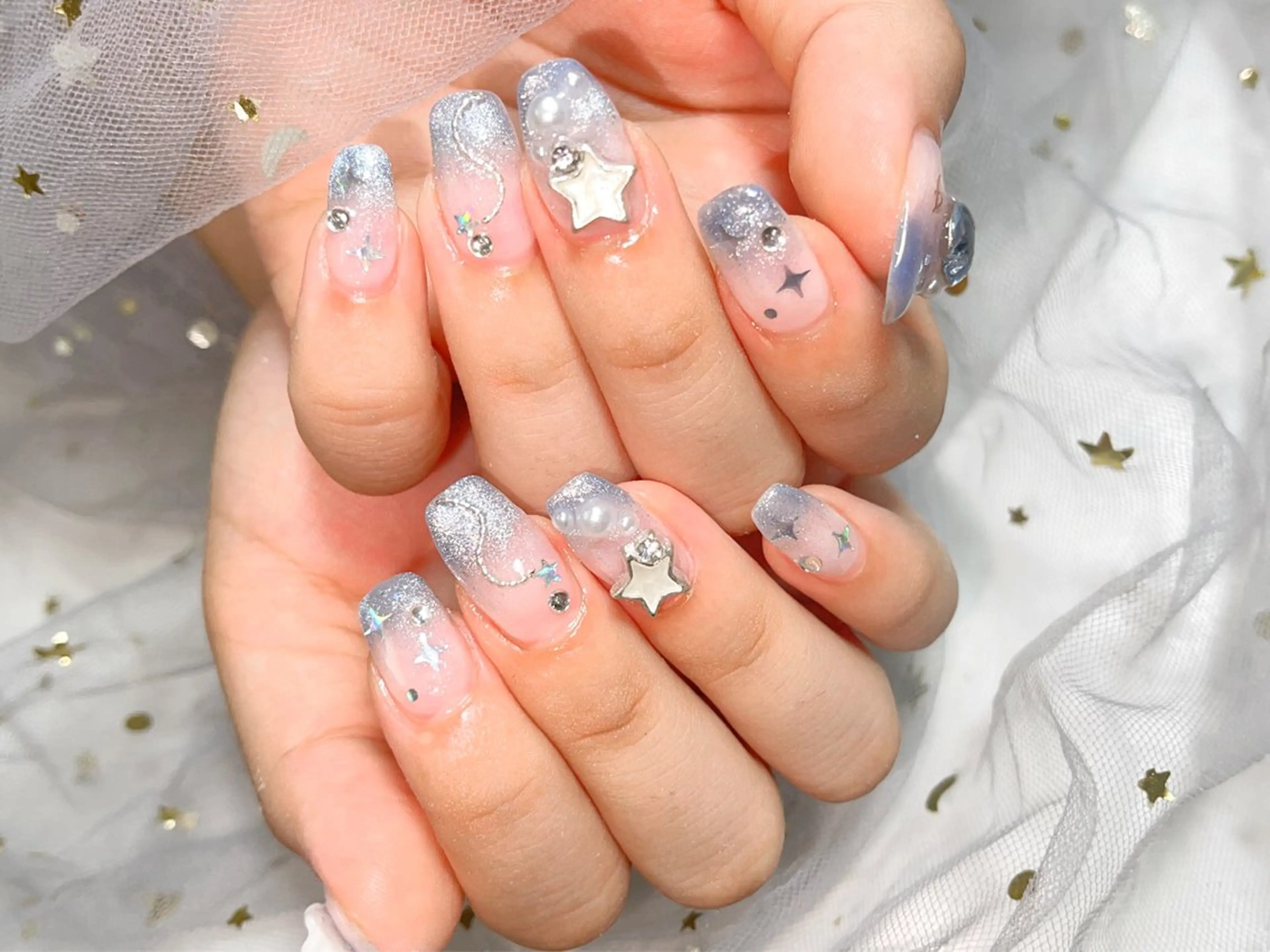ネイル ハンドネイル 🎀ネイルサロン エクラYUI🎀のネイルデザイン