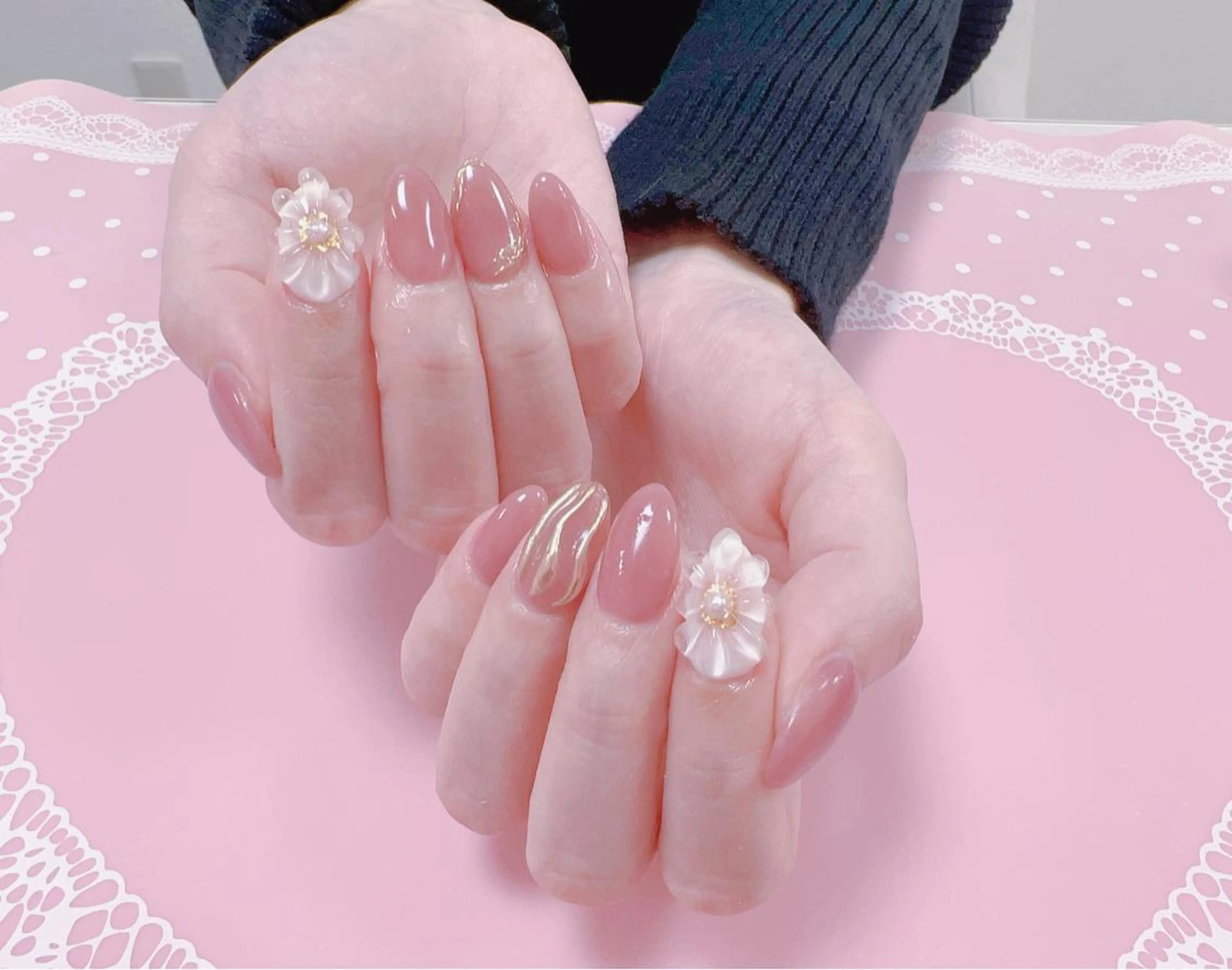 ネイル はぴねす所属・横浜 美夢のネイルデザイン