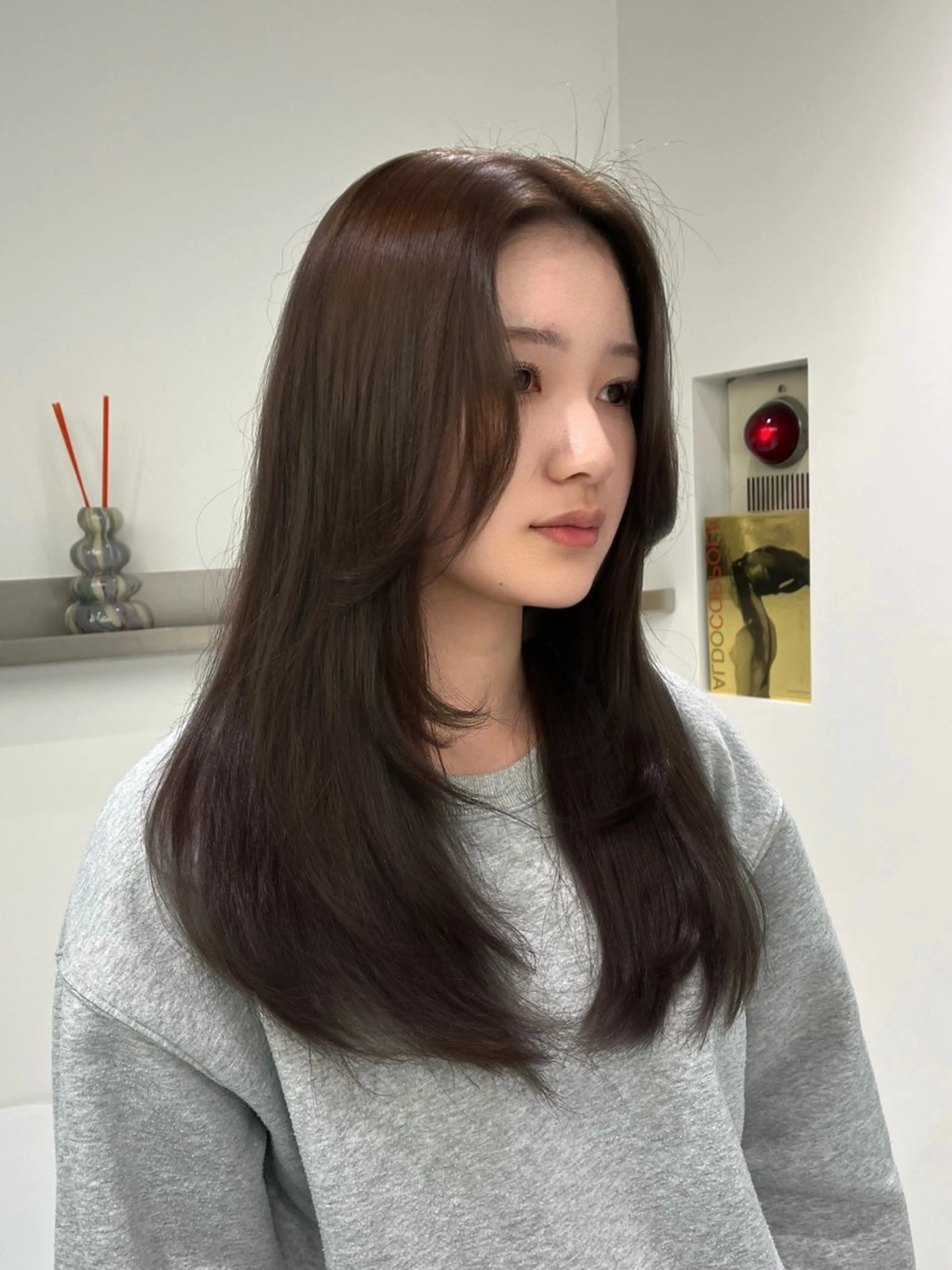 【新規様限定】✨顔まわりカット+ワンカラー+艶トリートメント🫶🏻💞スタイリング料金込み🙆🏼♀️✨の写真