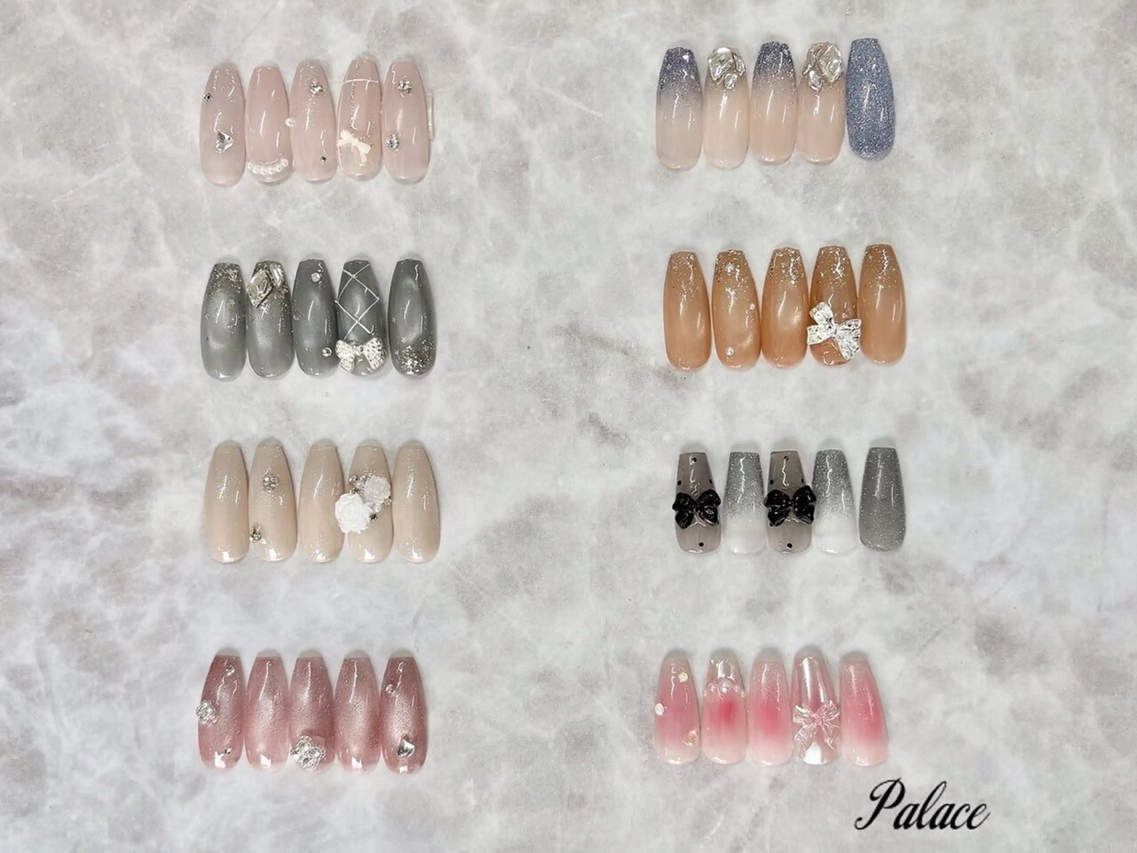 ロング Nail& Eyelashパレスのマツエク・マツパデザイン