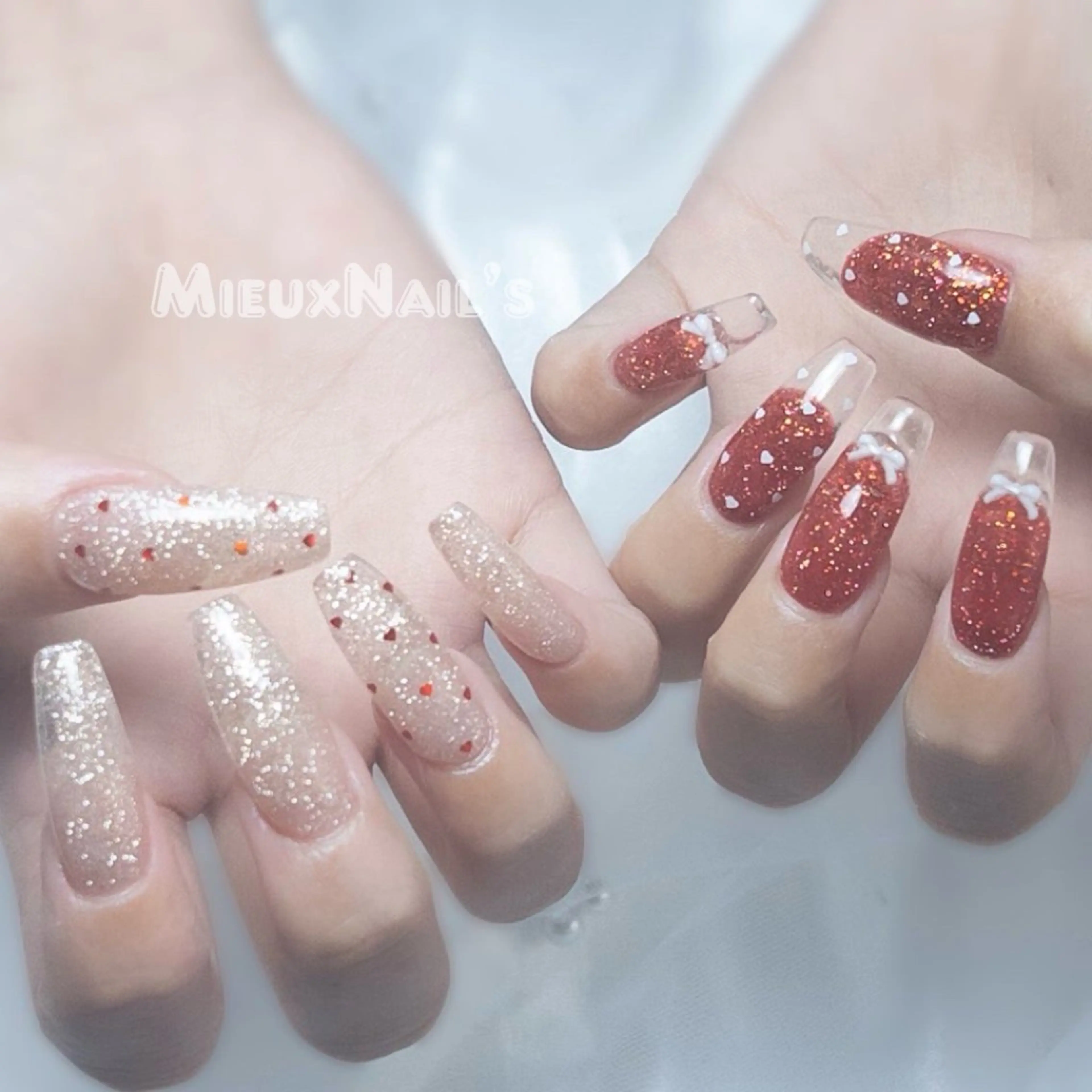 ネイル Miyu❤️‍🔥 Mieuxnailsのネイルデザイン