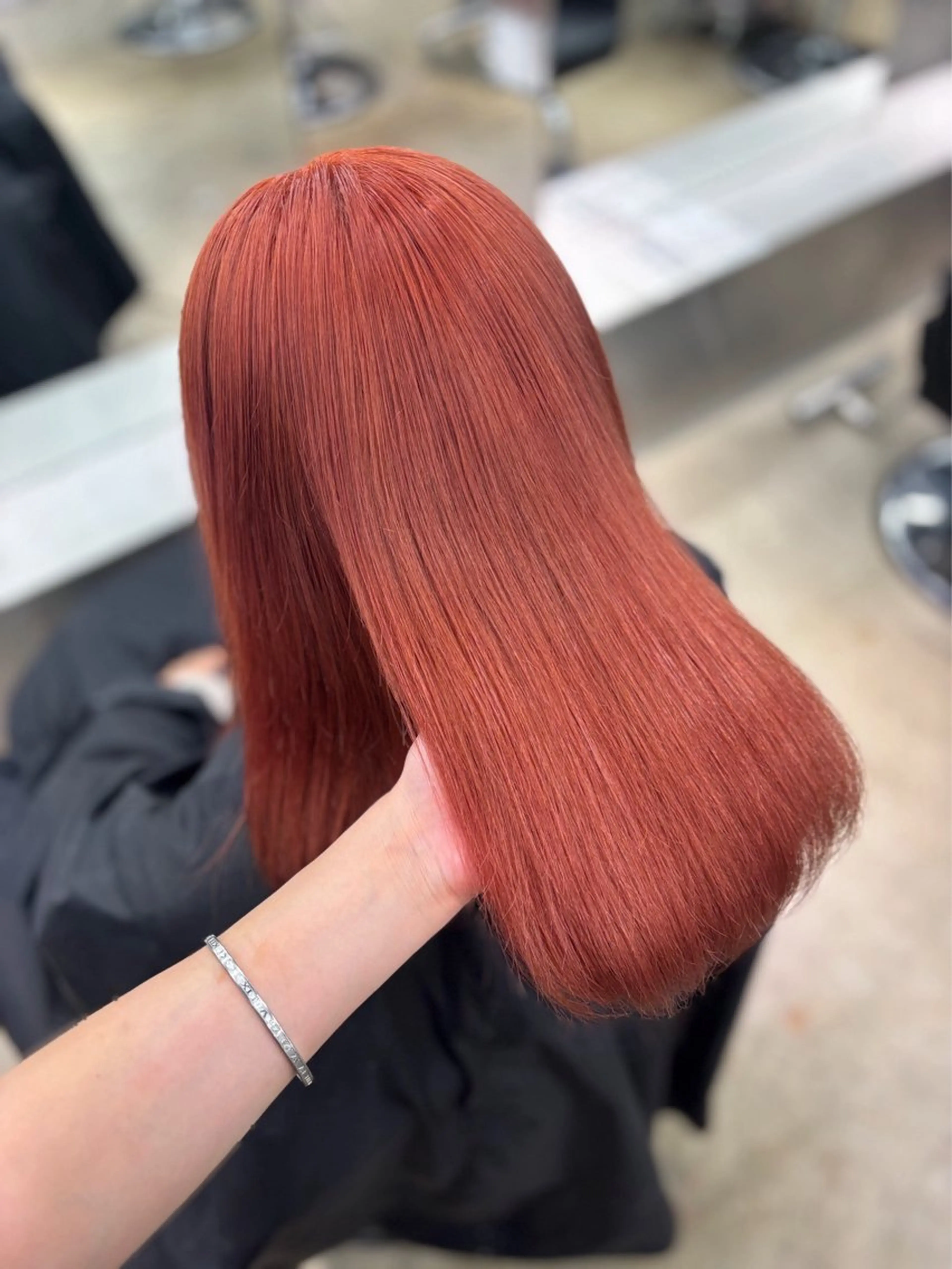 カラー ブリーチ PELEsakae さえのヘアスタイル