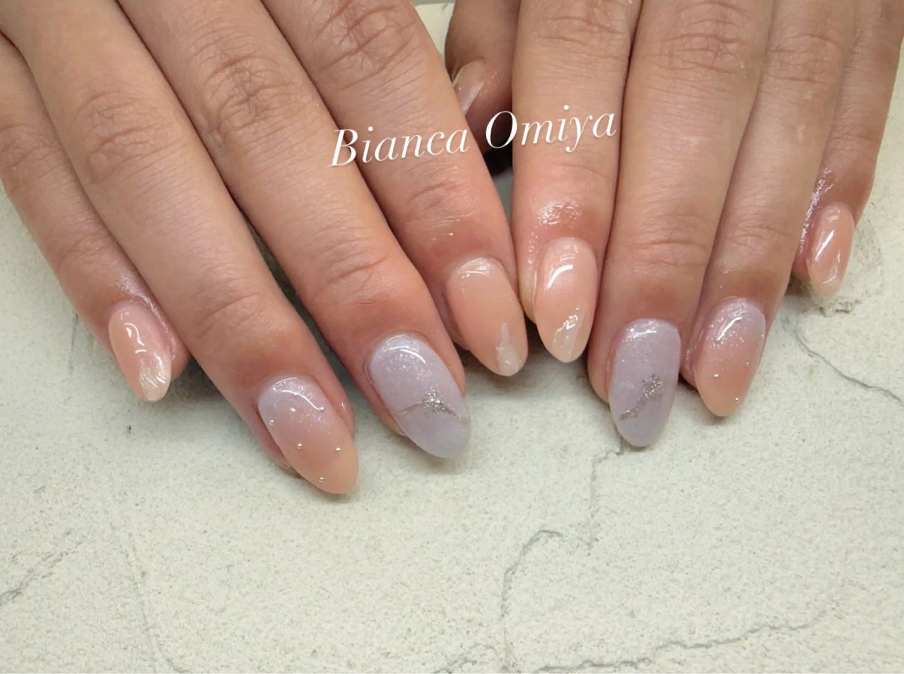 ネイル ハンドネイル Bianca大宮 入江のネイルデザイン