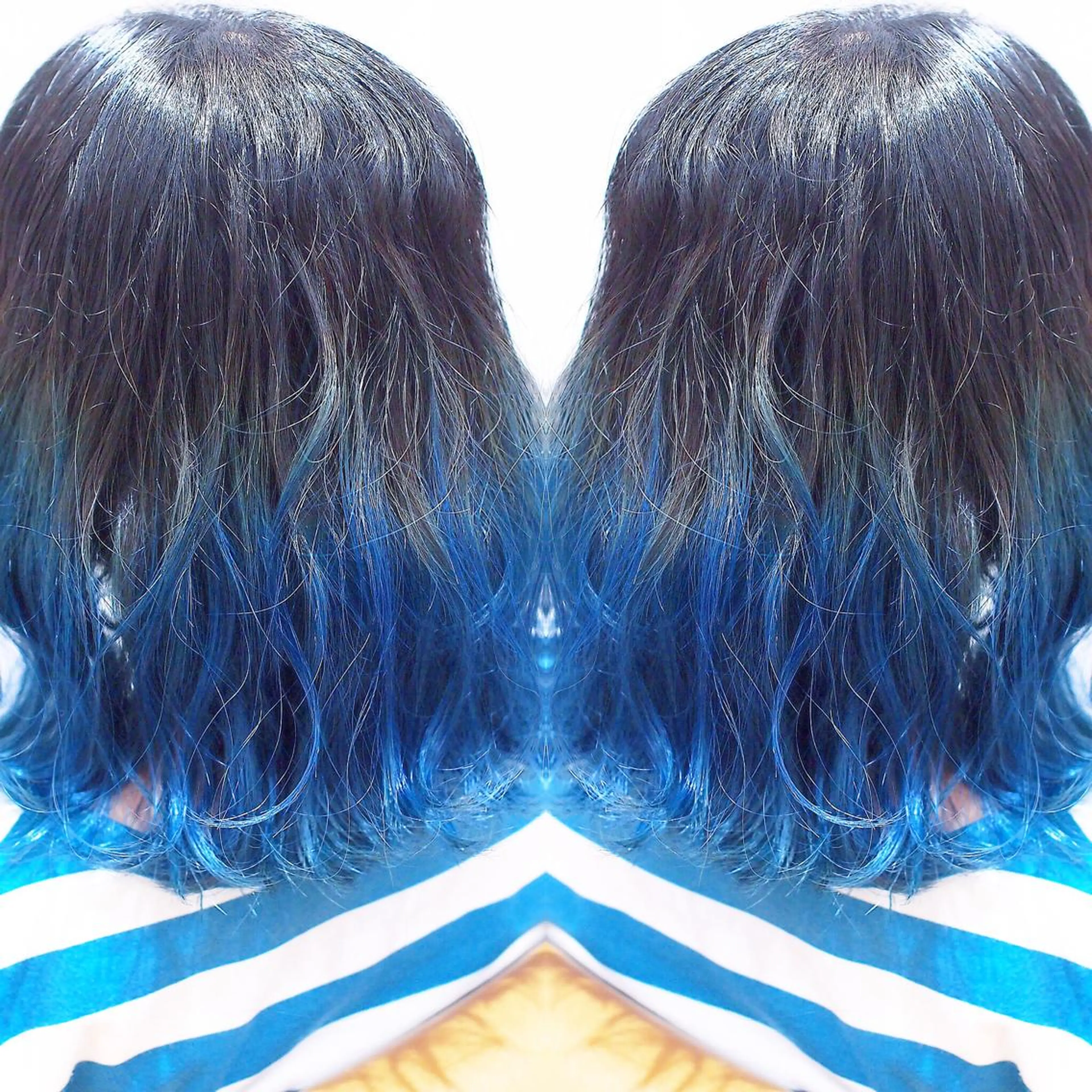 ミディアム カラー ヘアアレンジ 及川シゲル 髪質改善講師のヘアスタイル