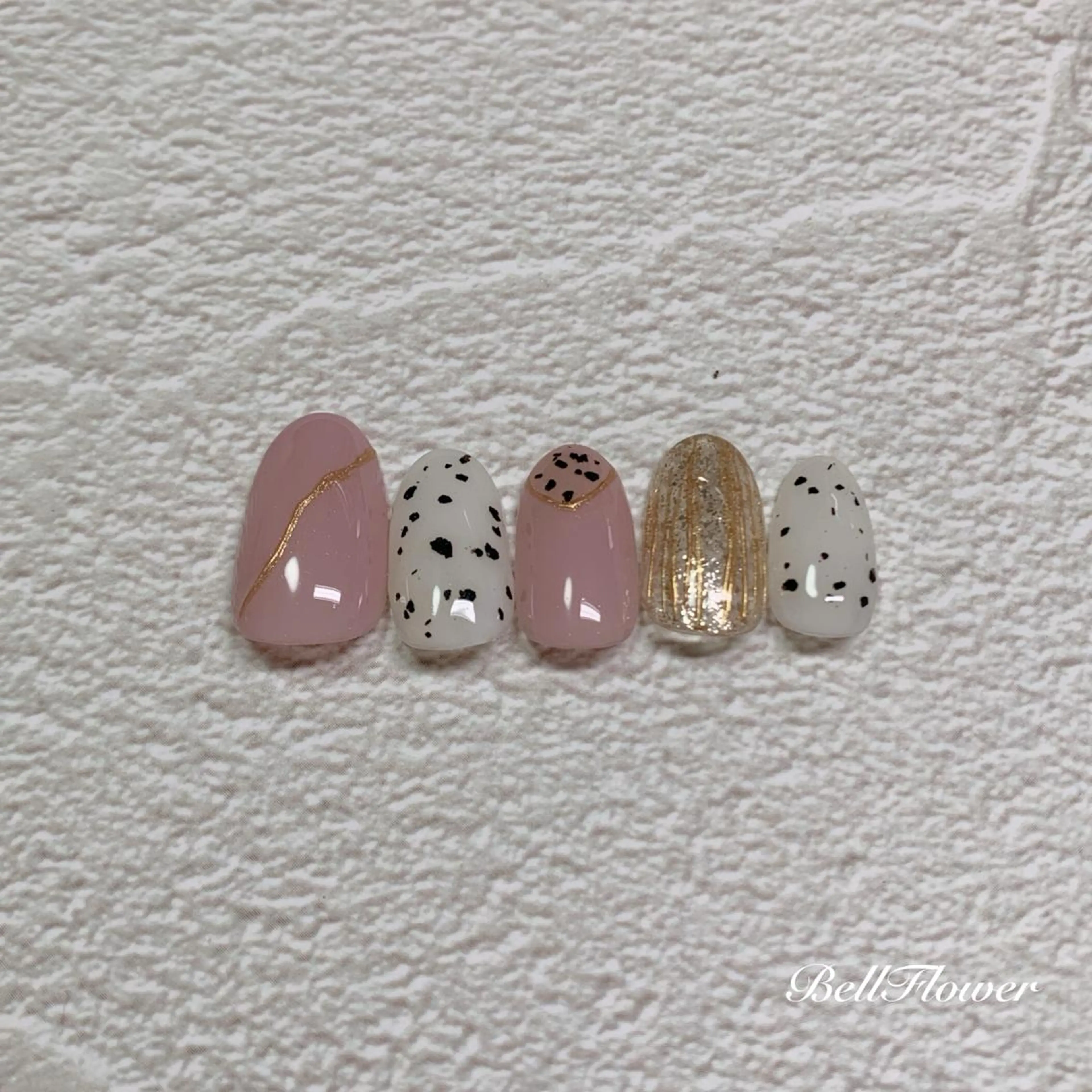 ネイル ハンドネイル Bell Flowerのネイルデザイン