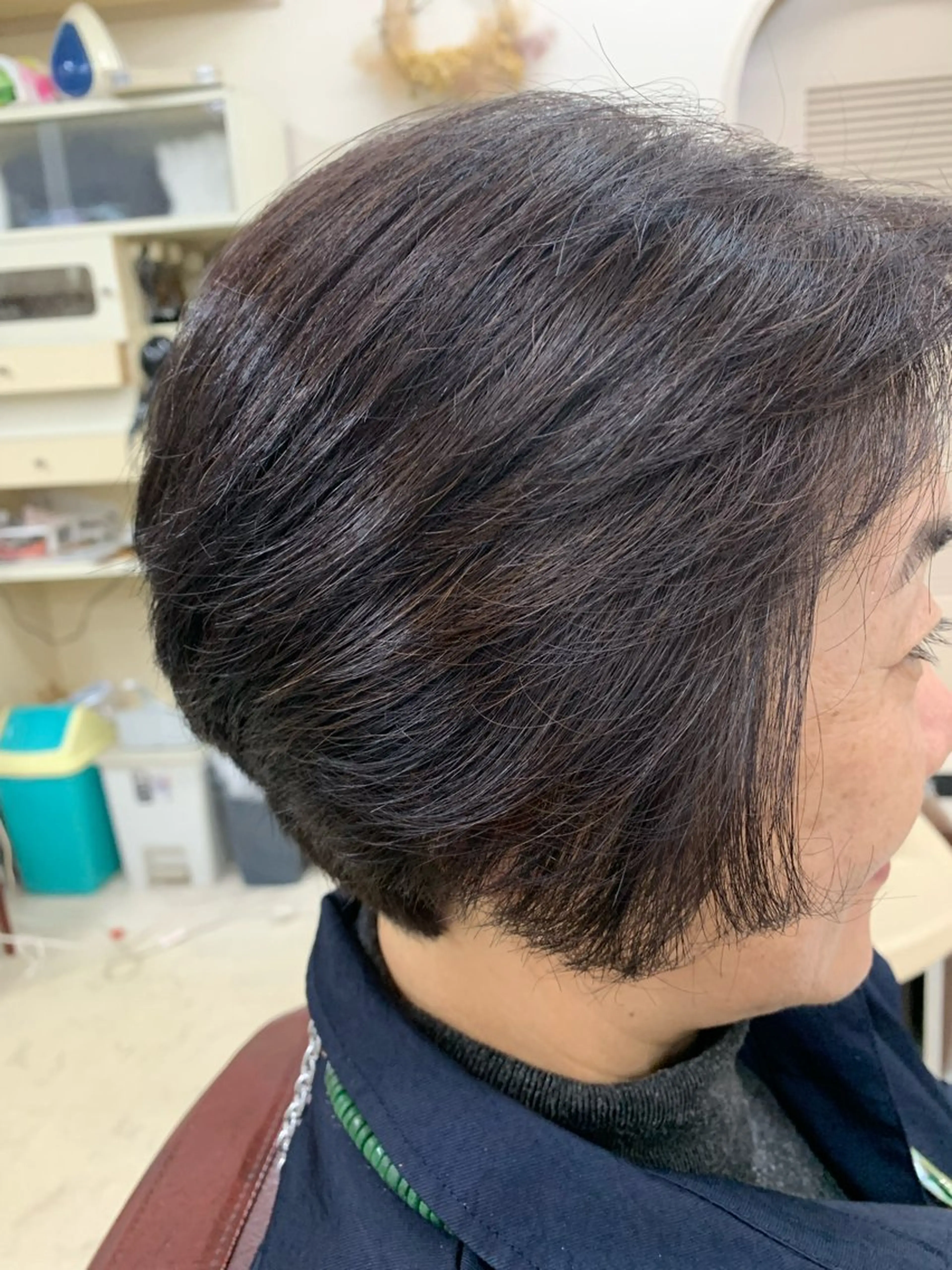 ミディアム 竹内 秀美のヘアスタイル