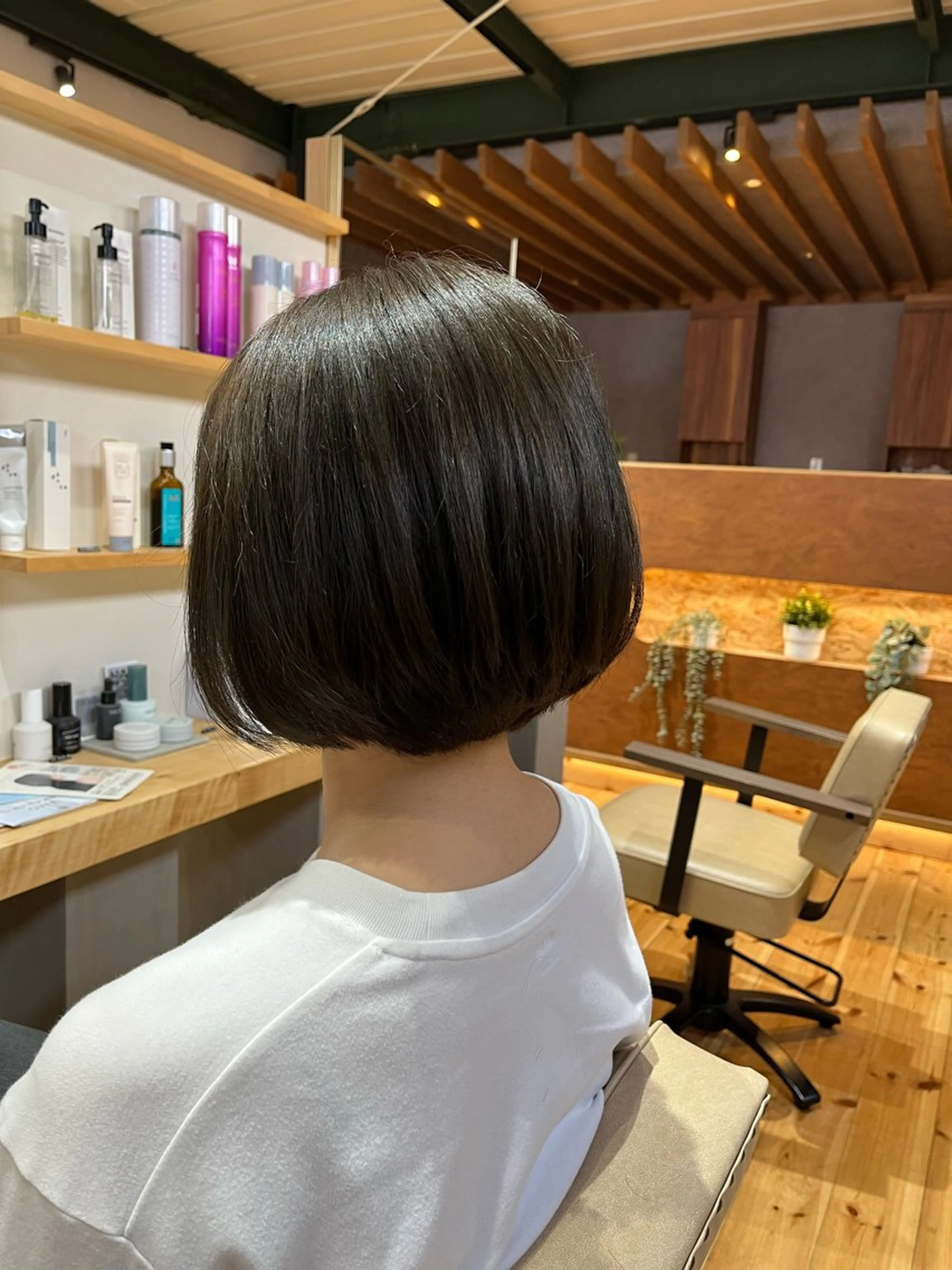 ショート カラー 林 晃輔のヘアスタイル