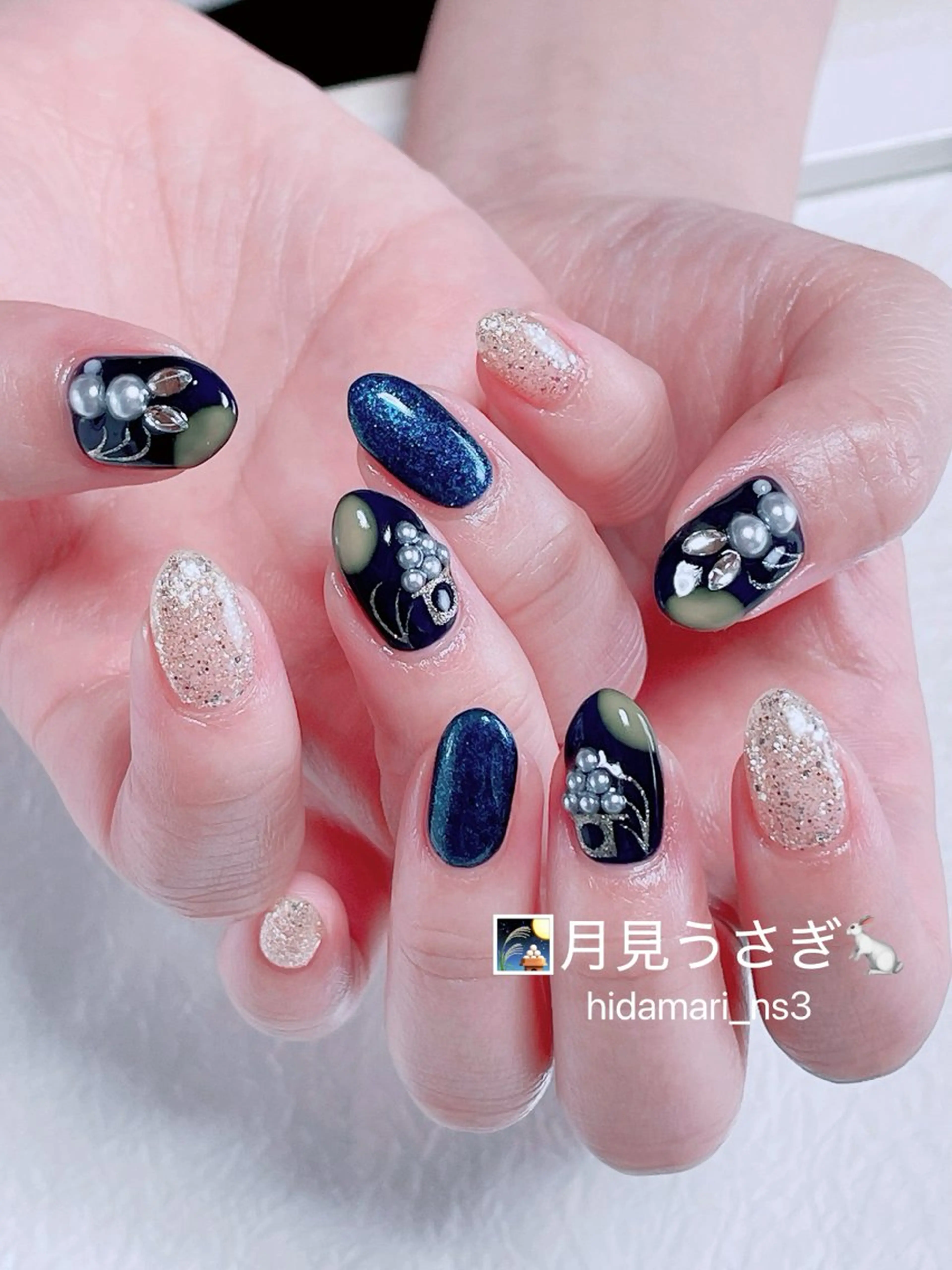 ネイル 持ち込み ハンドネイル NailSalon ひだまりのネイルデザイン