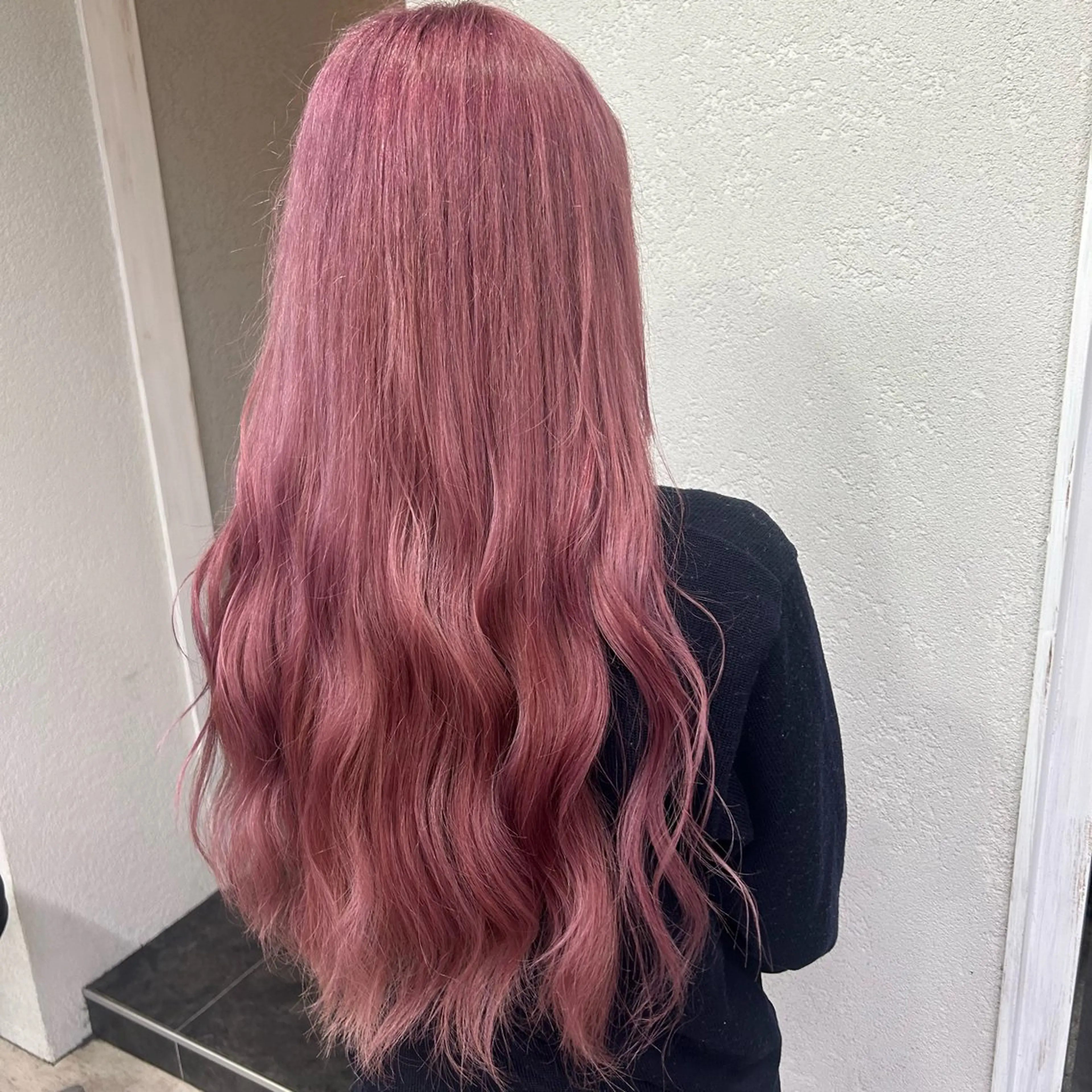 ロング カラー ブリーチ 💗モテガーリー💗 rumi♡のヘアスタイル