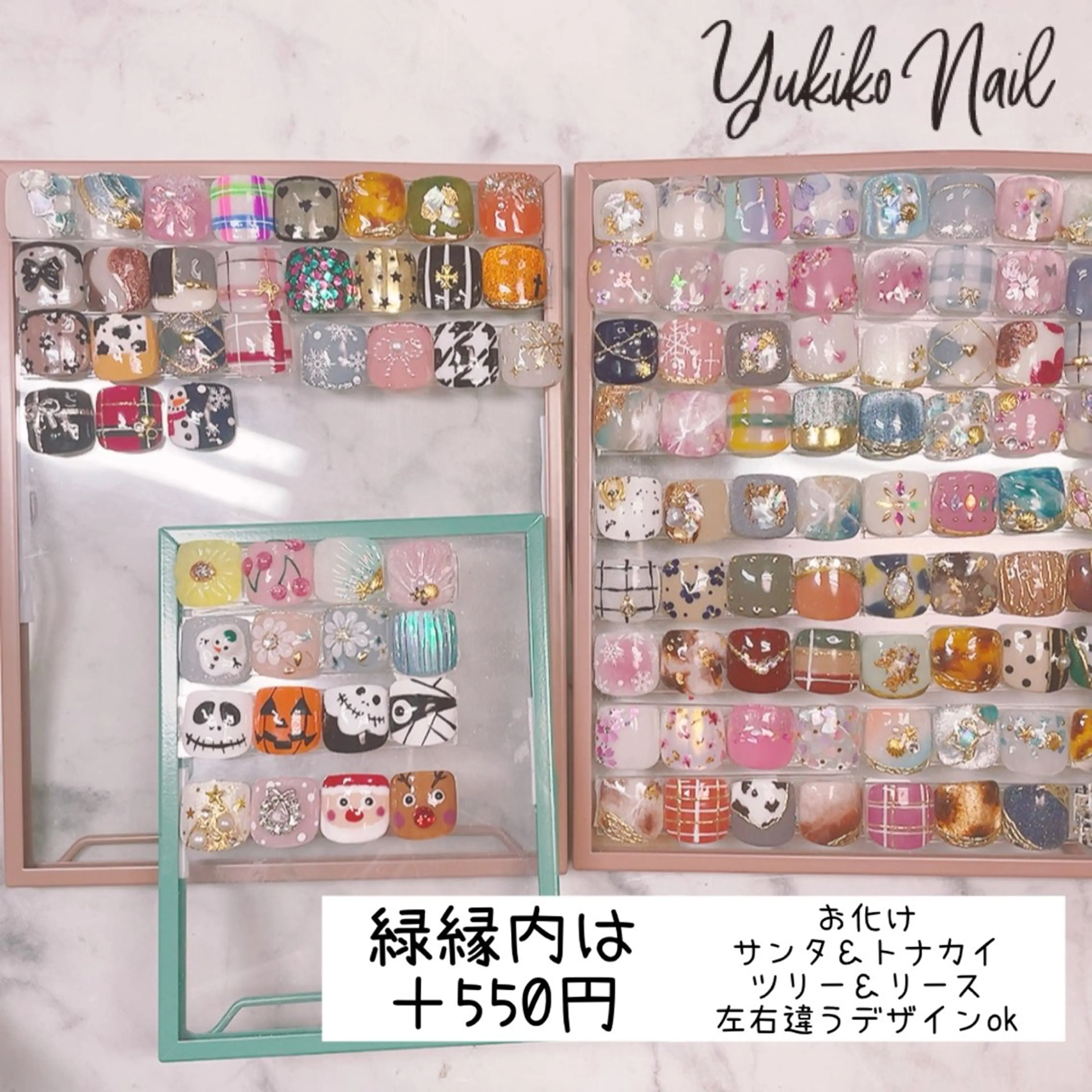 ネイル アートネイル フットネイル フットネイル ユキコ ネイルのネイルデザイン