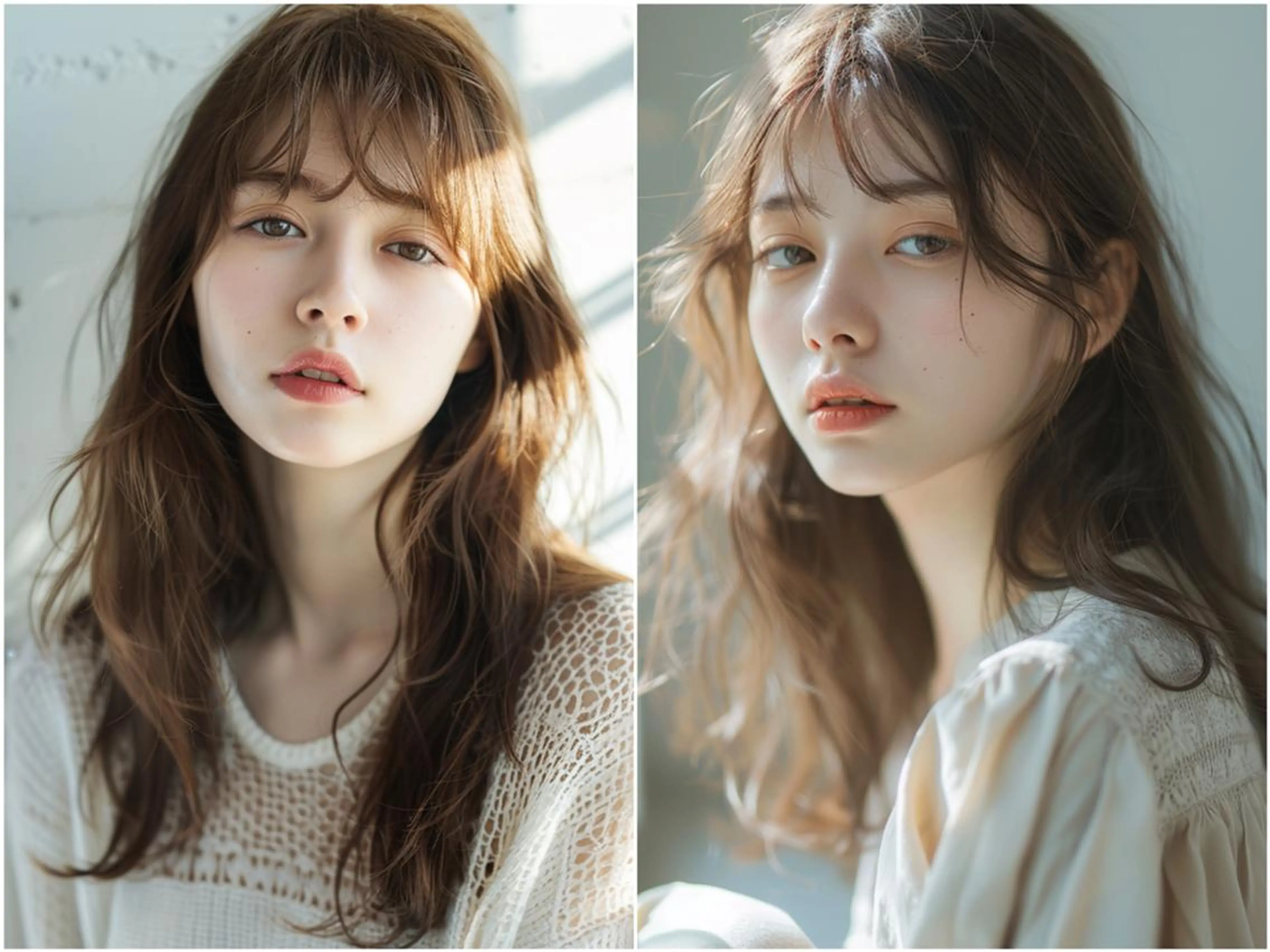 ロング カット ヘアカラー トリートメント 上家　慎太郎 【tocca天神】のヘアスタイル