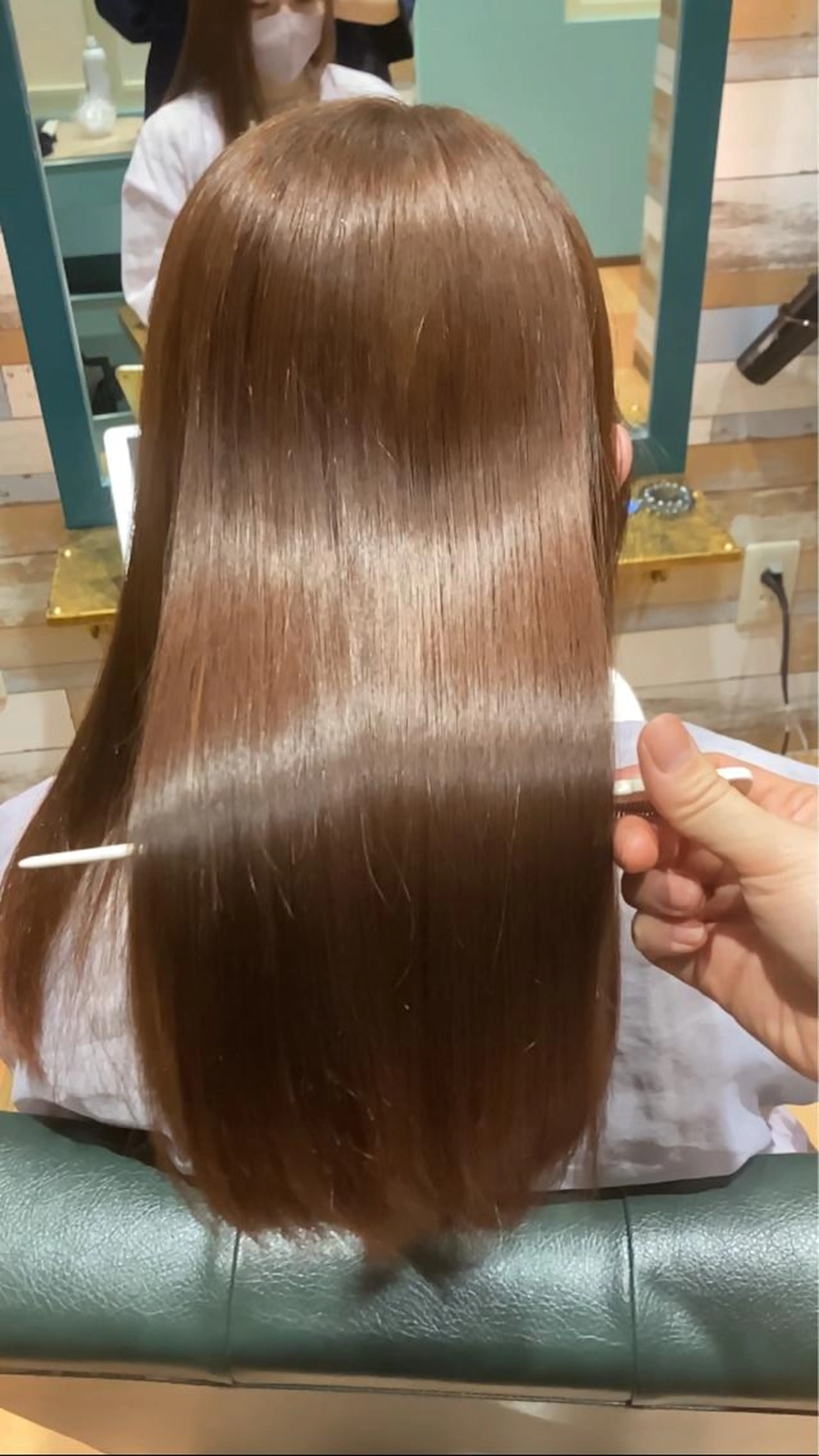 【ミニモ限定✨】カット+髪質改善ストレート+トリートメントの写真