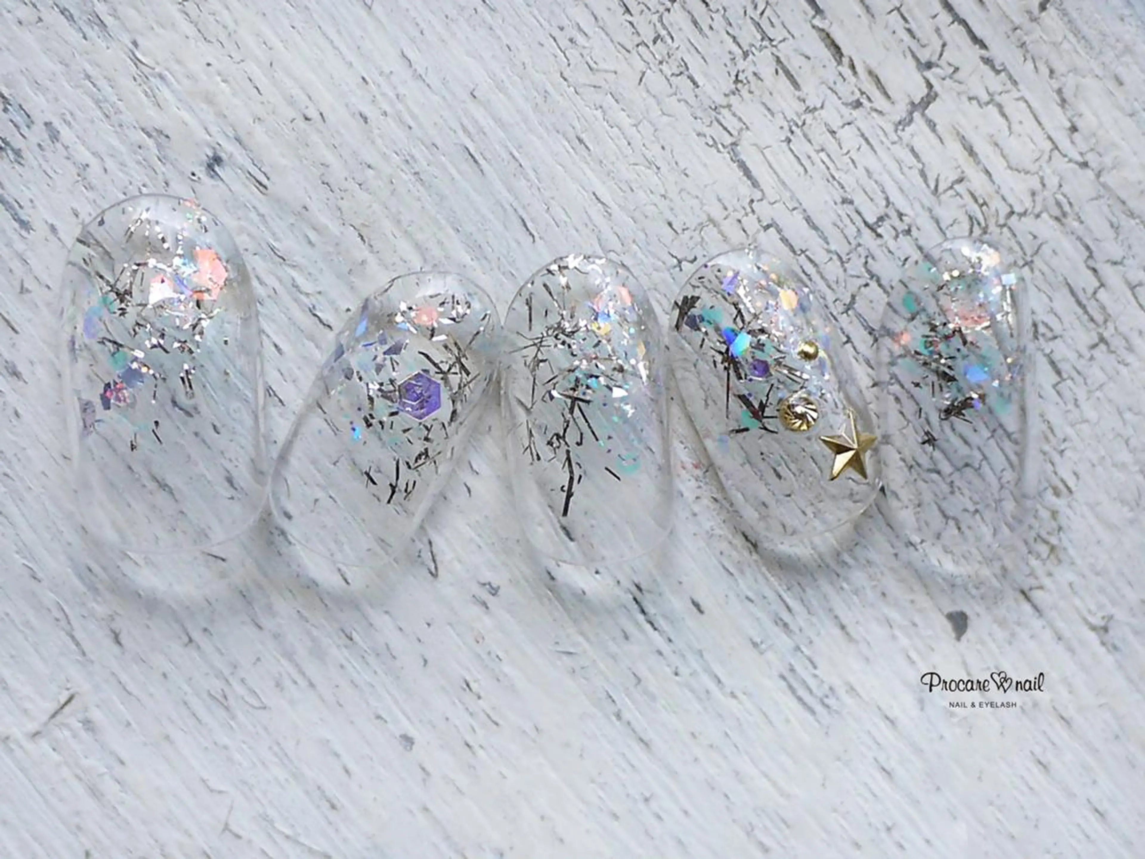 ネイル アートネイル クリアネイル ニュアンスネイル ハンドネイル Fumie.T 西荻窪店のネイルデザイン