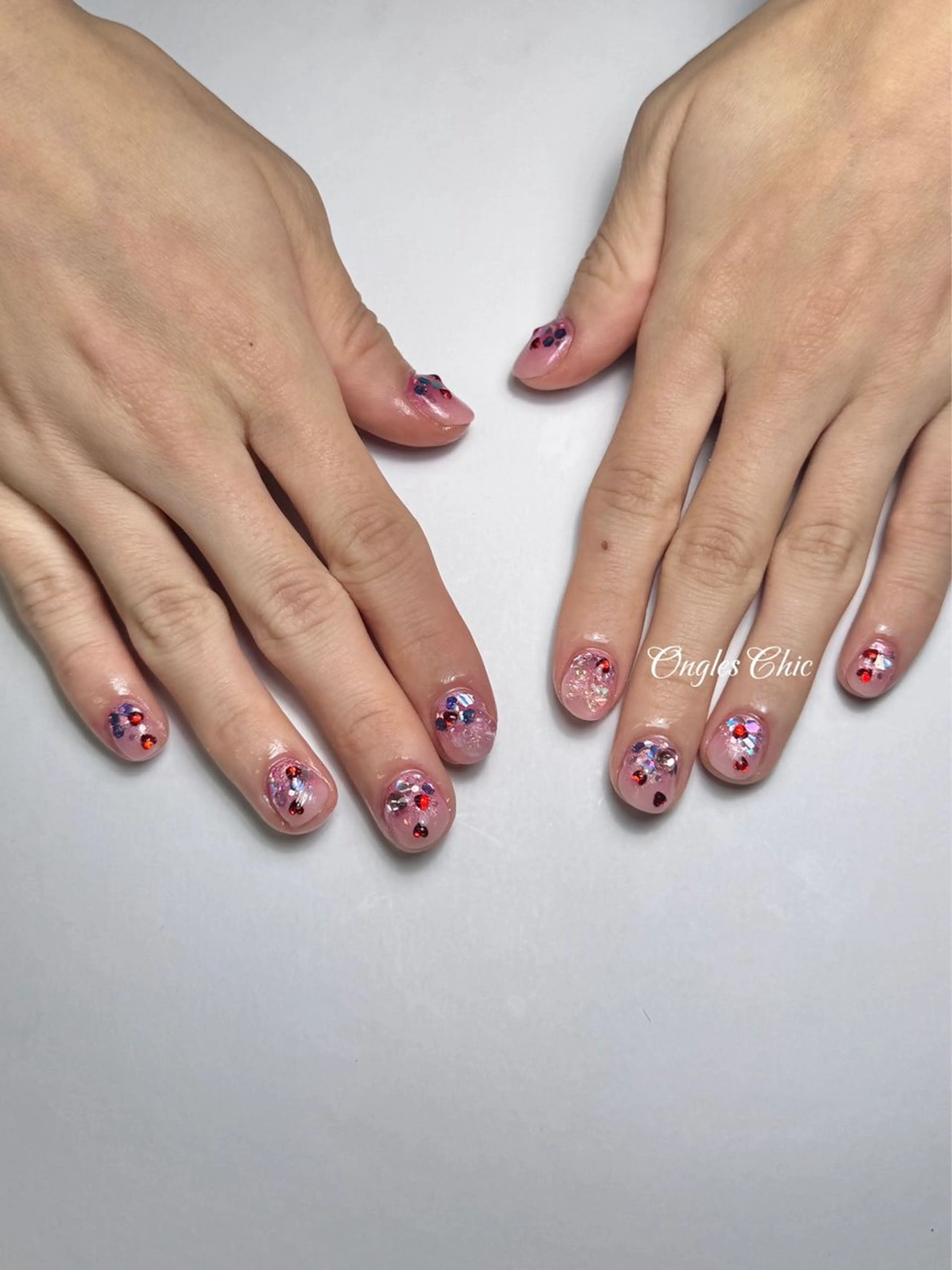 ネイル ハンドネイル ongles chicのネイルデザイン