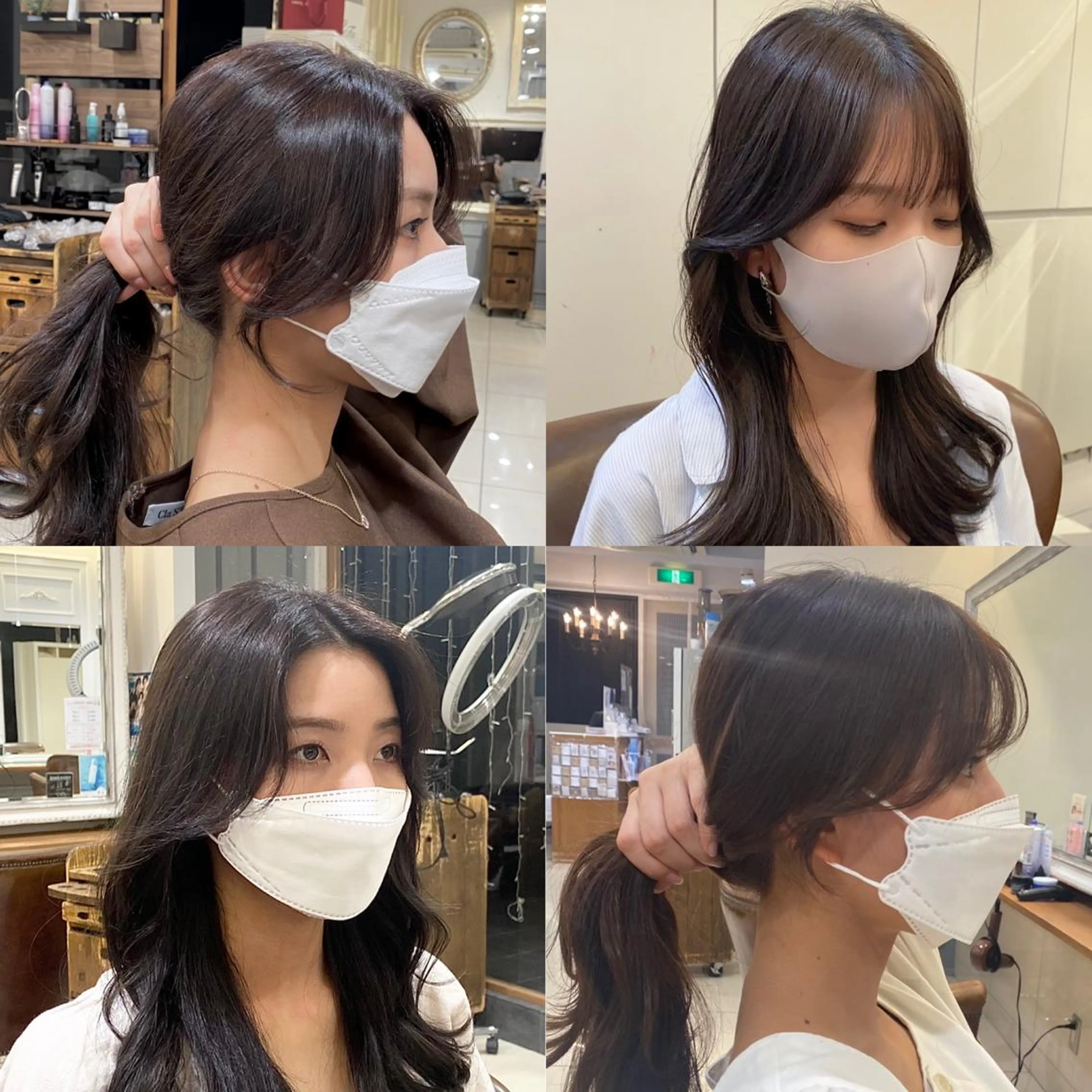 ロング カラー ヘアアレンジ 透明感カラー くびれヘア エギョモリ ヨシンモリ 韓国風ヘア カット トリートメント 横浜/レイヤーカット /韓国ヘア/佐藤記正のヘアスタイル