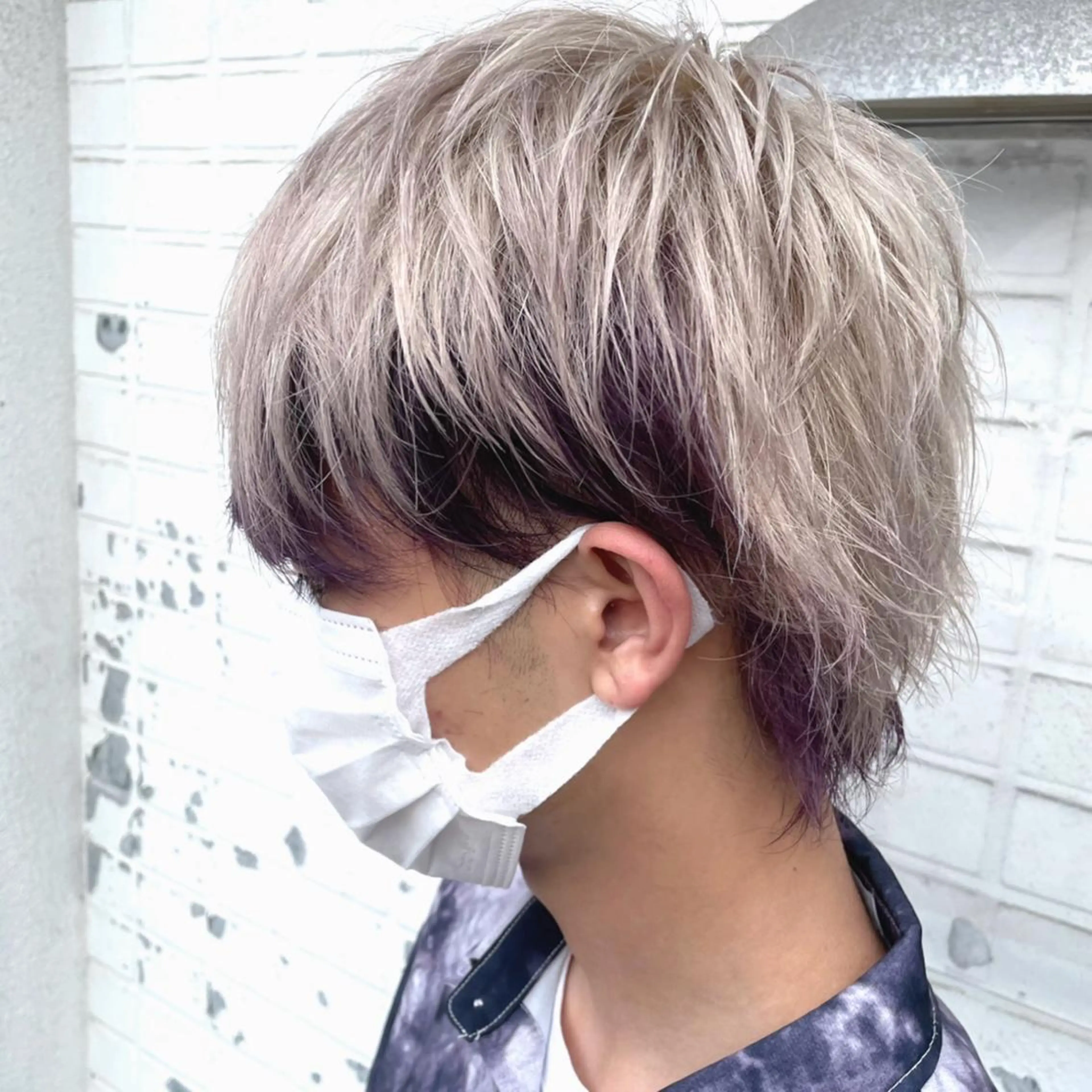 カラー メンズ カット ヘアカラー 【メンズ特化】渡部 京弘/パーマのヘアスタイル