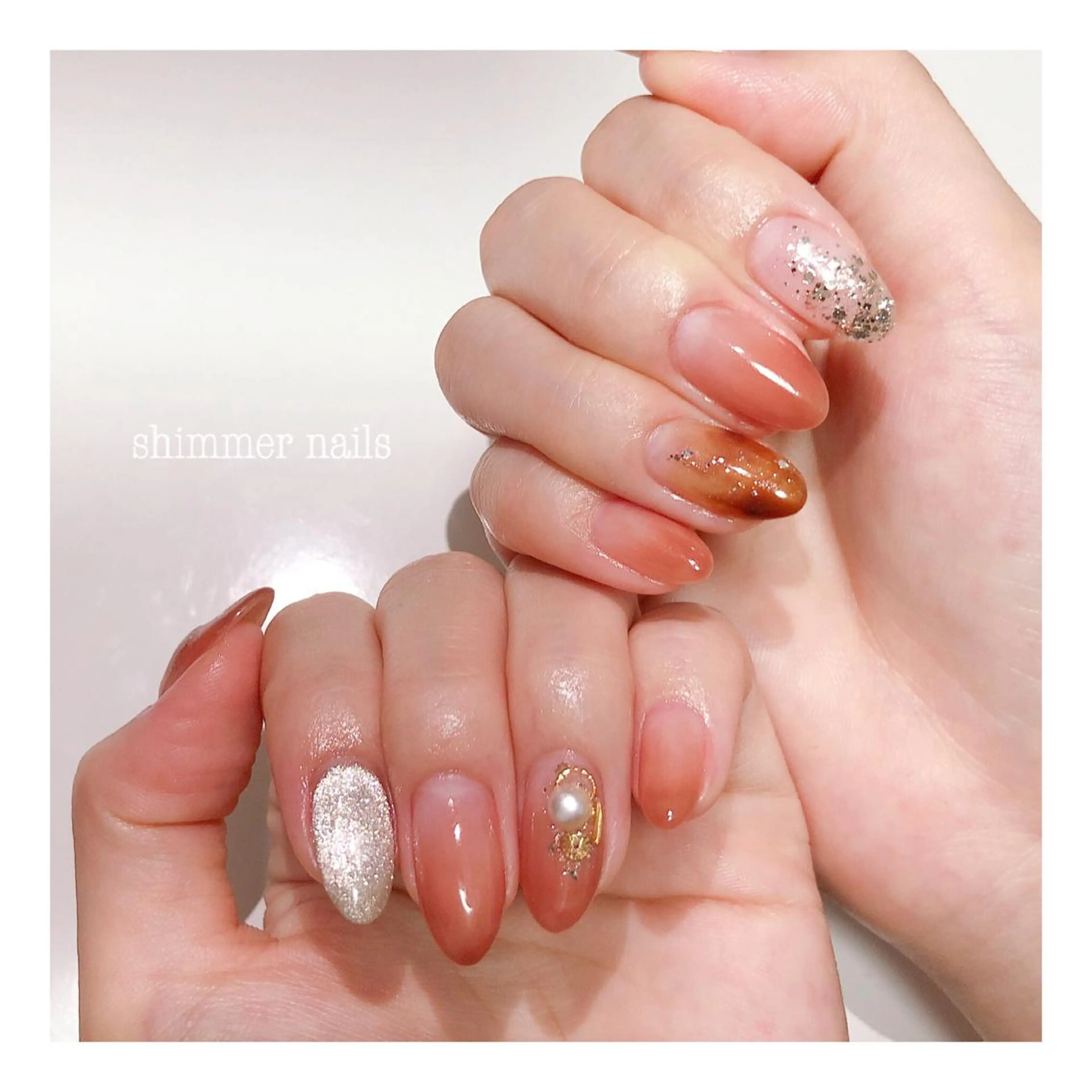 ネイル shimmer nailsのネイルデザイン