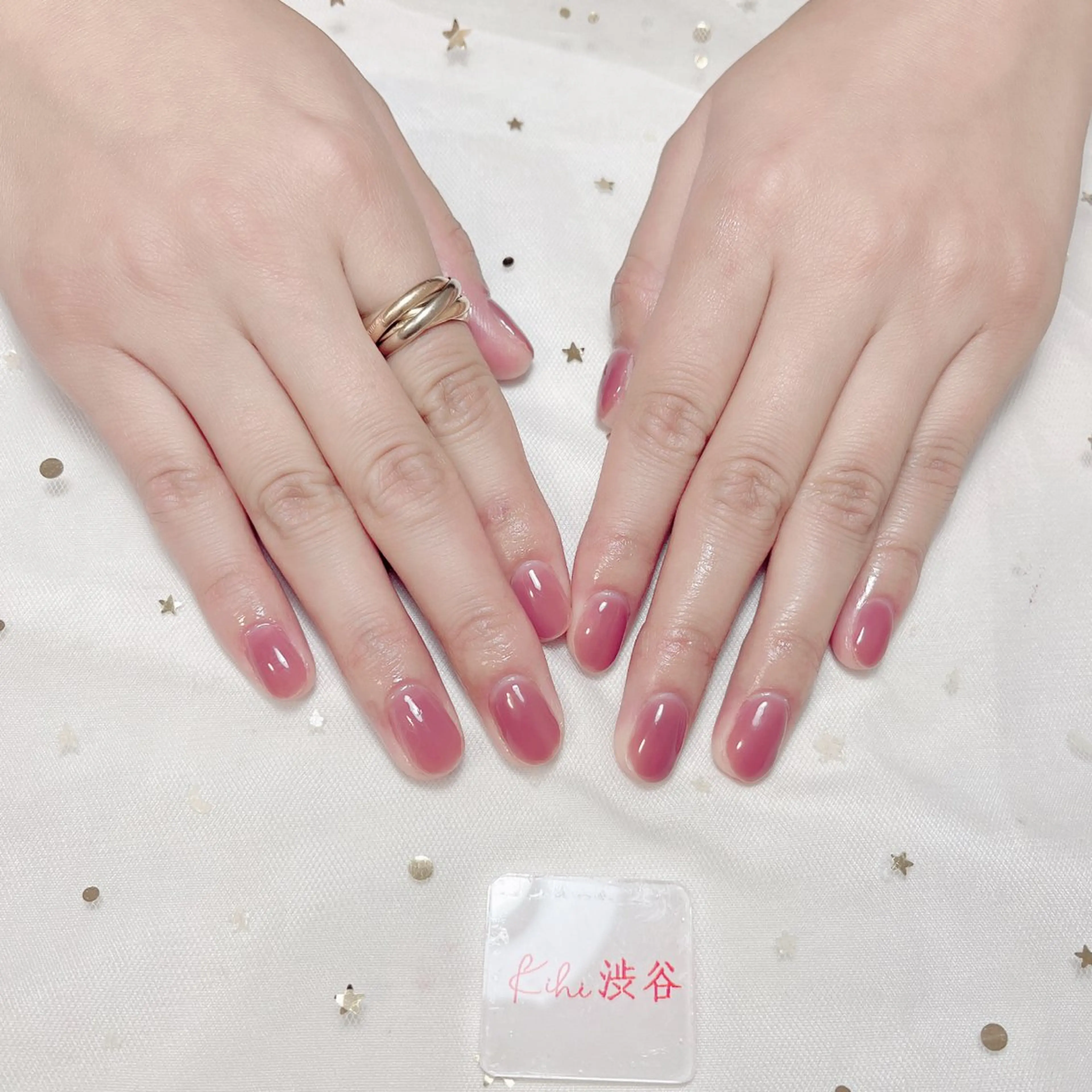 ネイル アートネイル フレンチネイル ジェルネイル グラデーション 韓国ネイル ハンドネイル 小林 あゆみのネイルデザイン