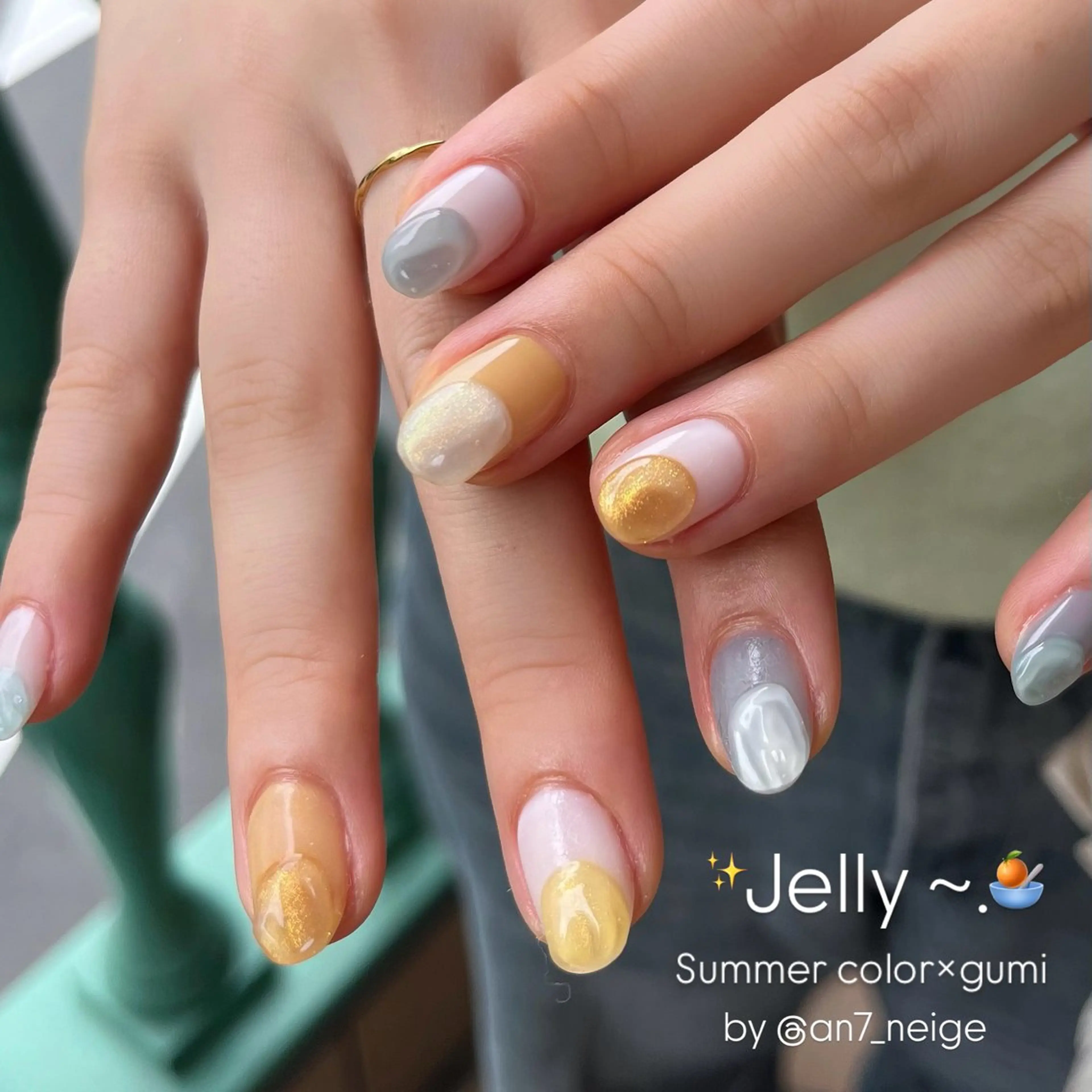 ネイル neige/ hamanoのネイルデザイン