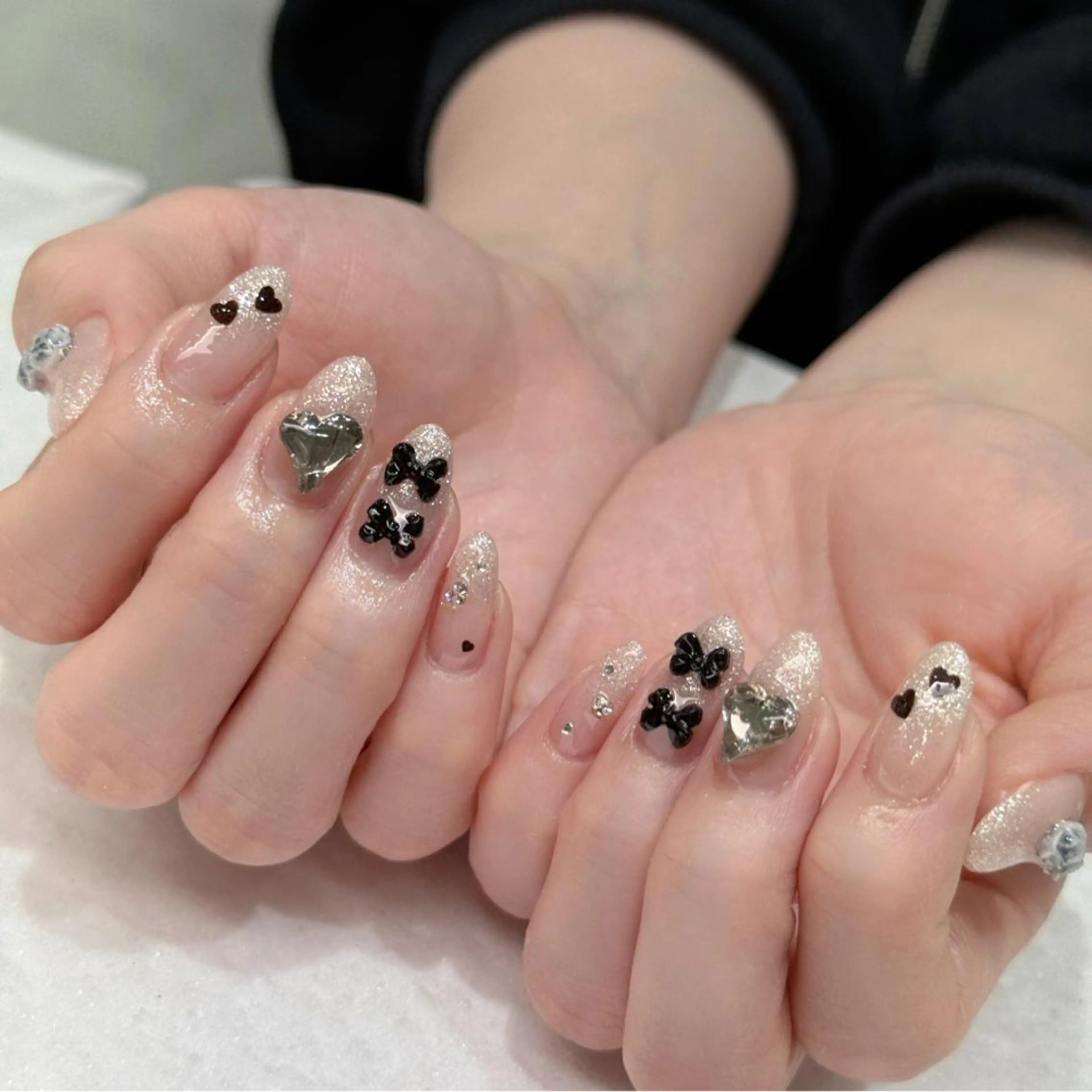 ネイル フットネイル ジェルネイル マグネットネイル 持ち込み ワンカラーネイル NOA 大塚のネイルデザイン