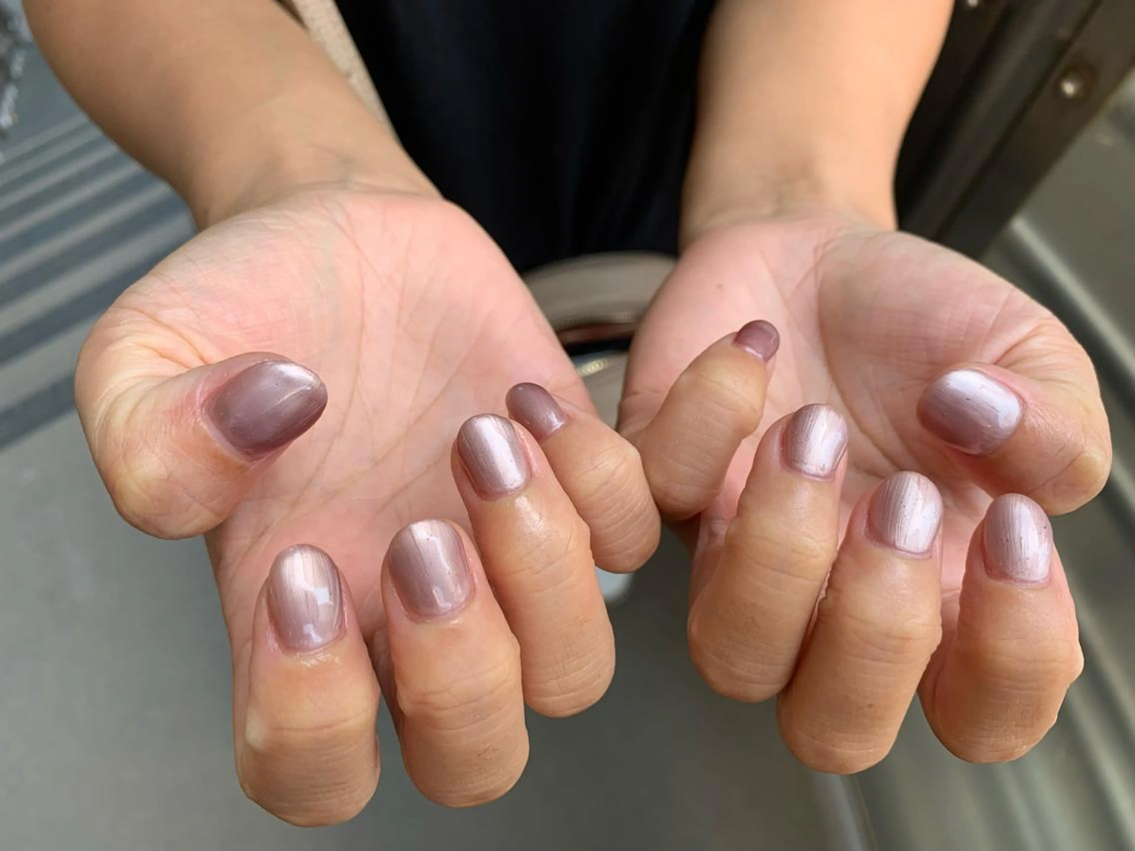 ネイル ワンカラーネイル マキノ ユイのネイルデザイン