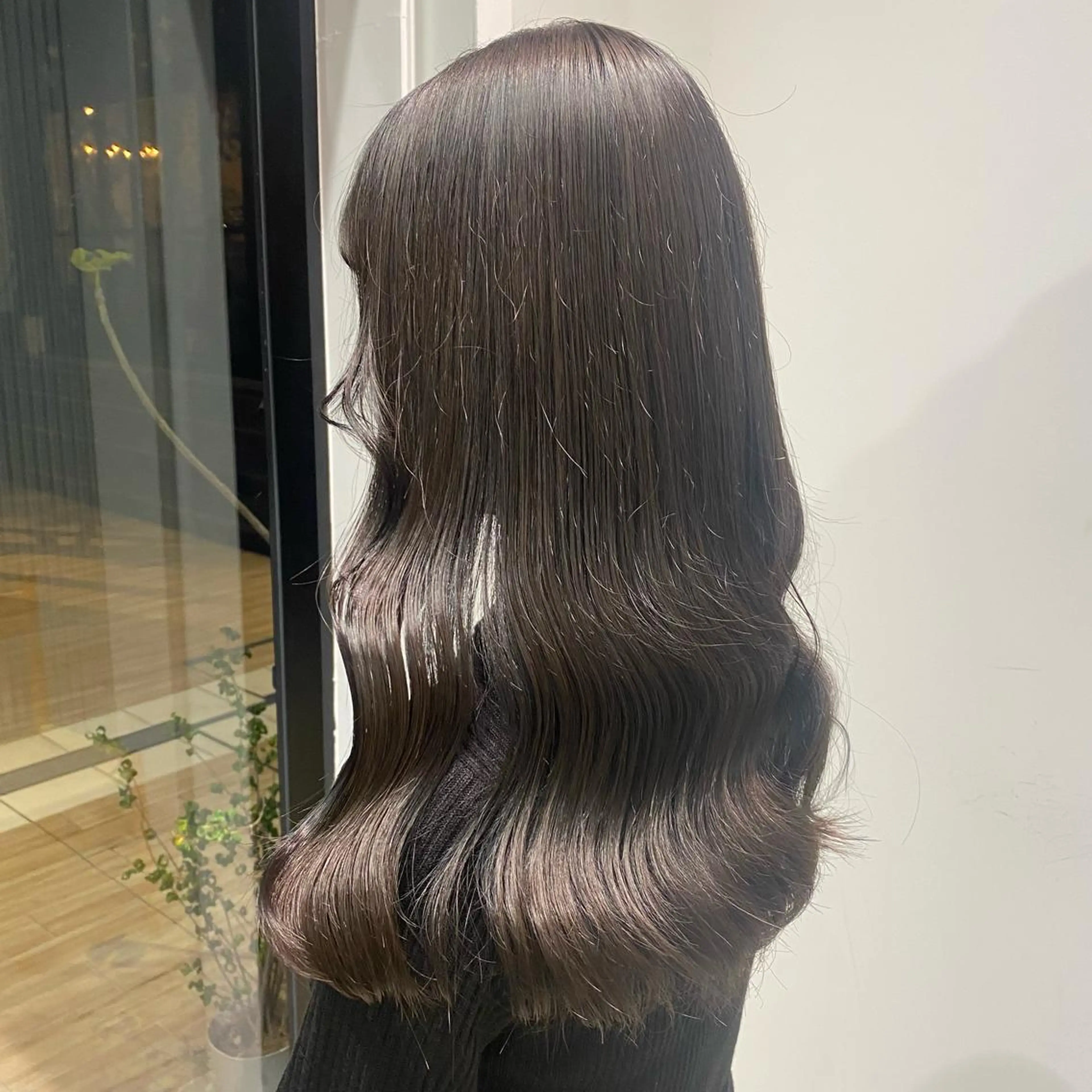 セミロング カラー ヘアアレンジ カット ヘアカラー トリートメント ヘッドスパ ヘアセット 完全💗マンツーマン marinのヘアスタイル