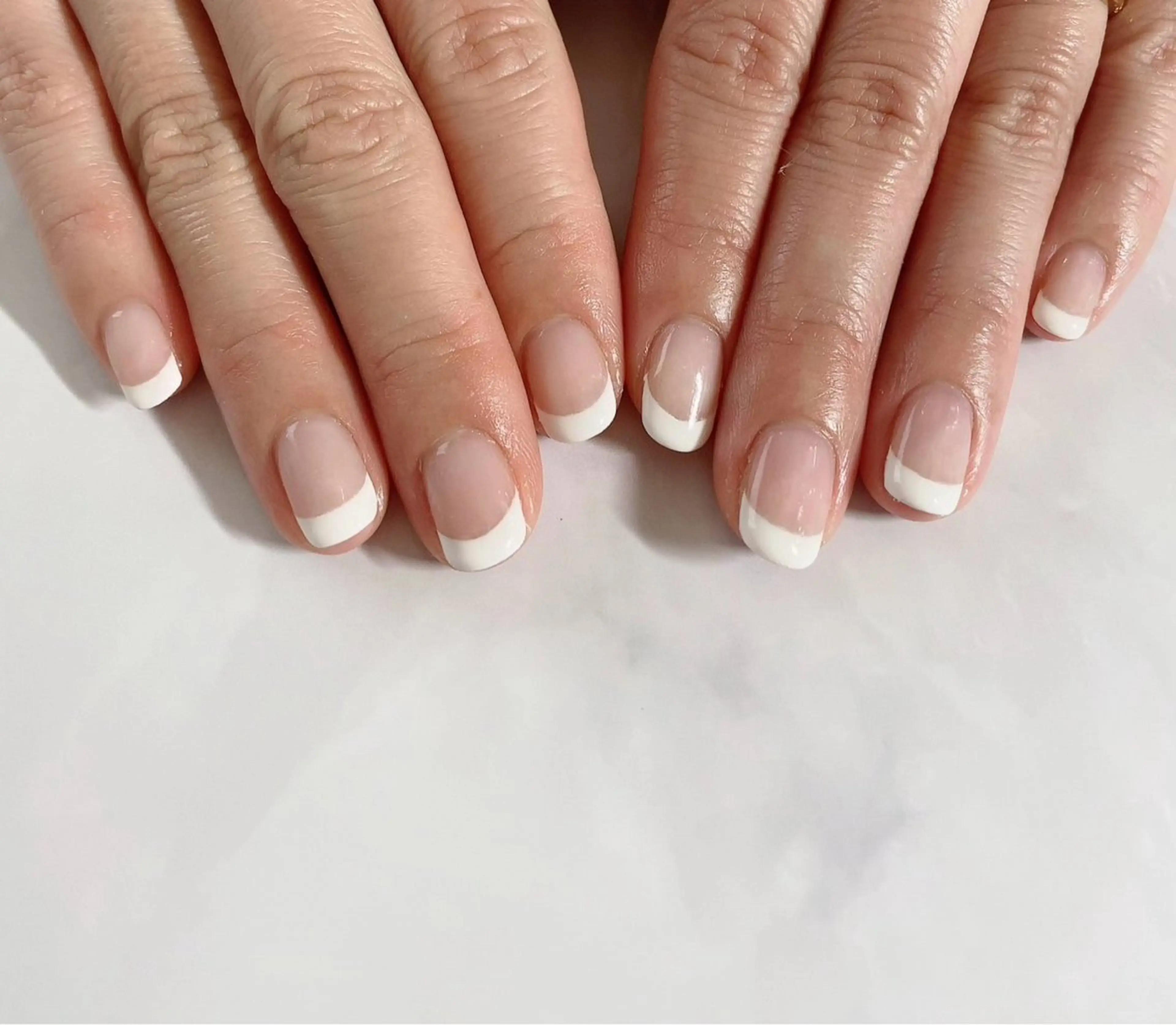 ネイル フレンチネイル BURGUNDY keikoのネイルデザイン