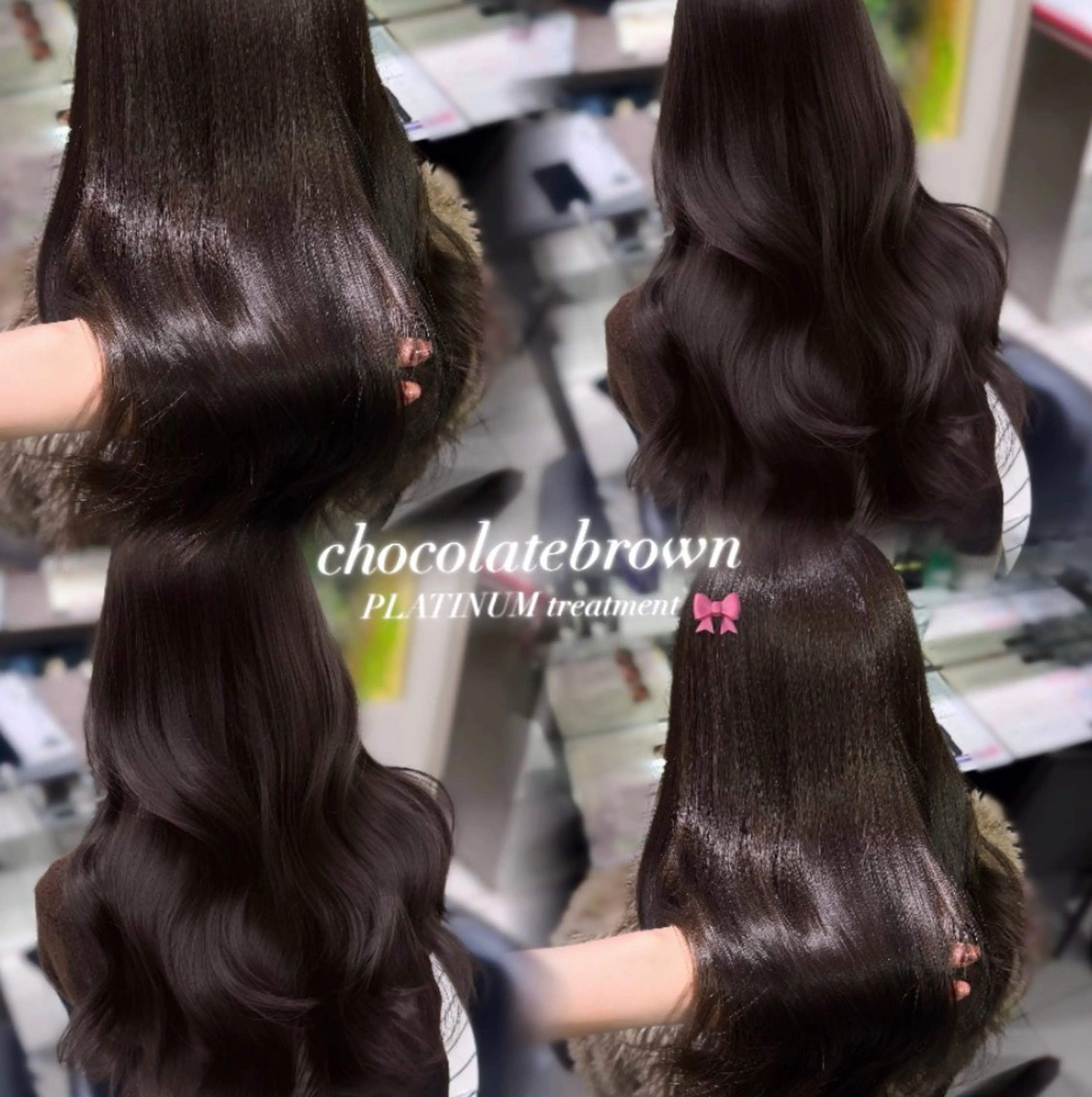 セミロング カラー 韓国系艶髪🎀 miyuuのヘアスタイル